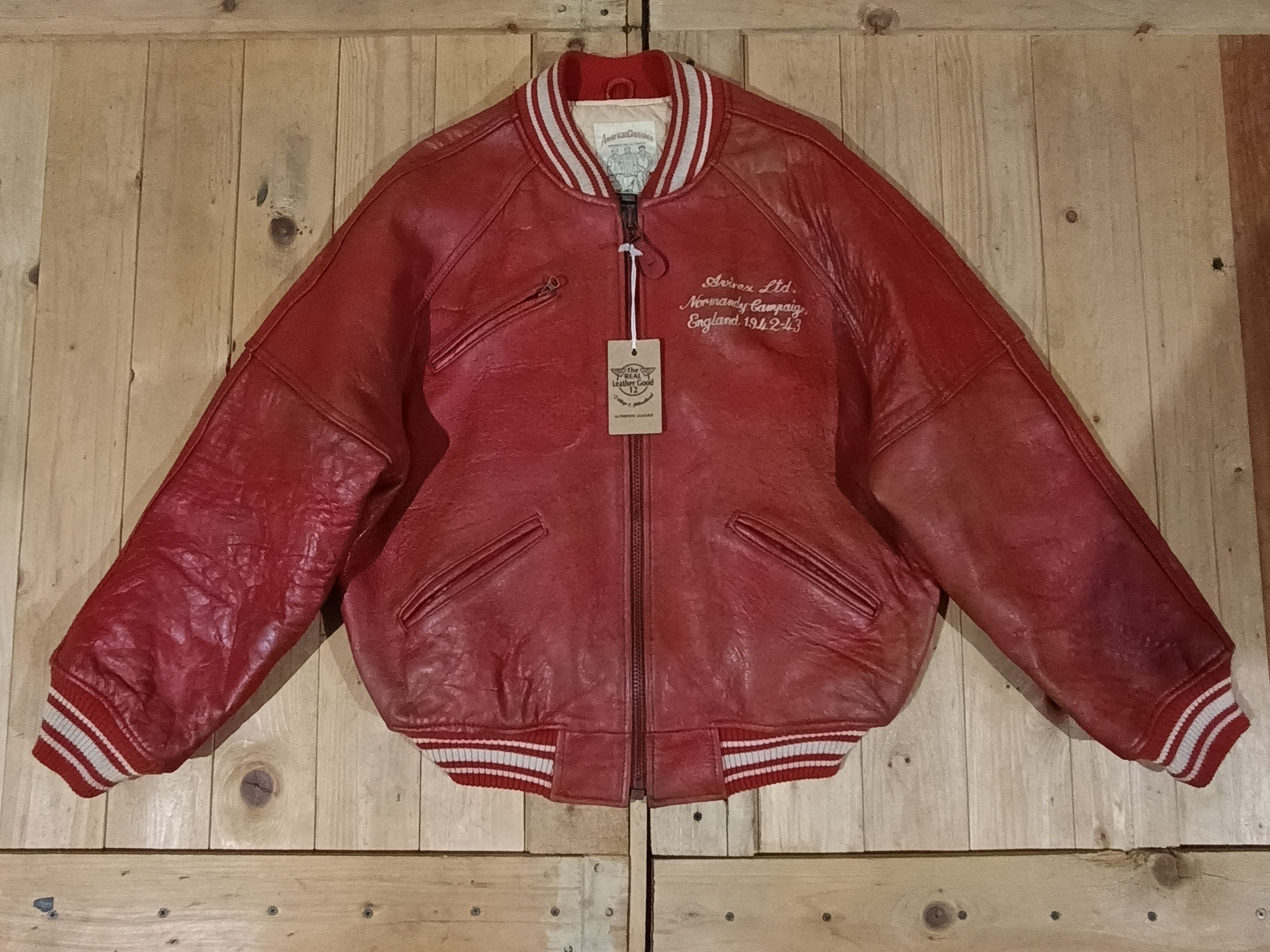 Avirex × Avirex Varsity Jacket × Leather Jacket AVIREX LTD 