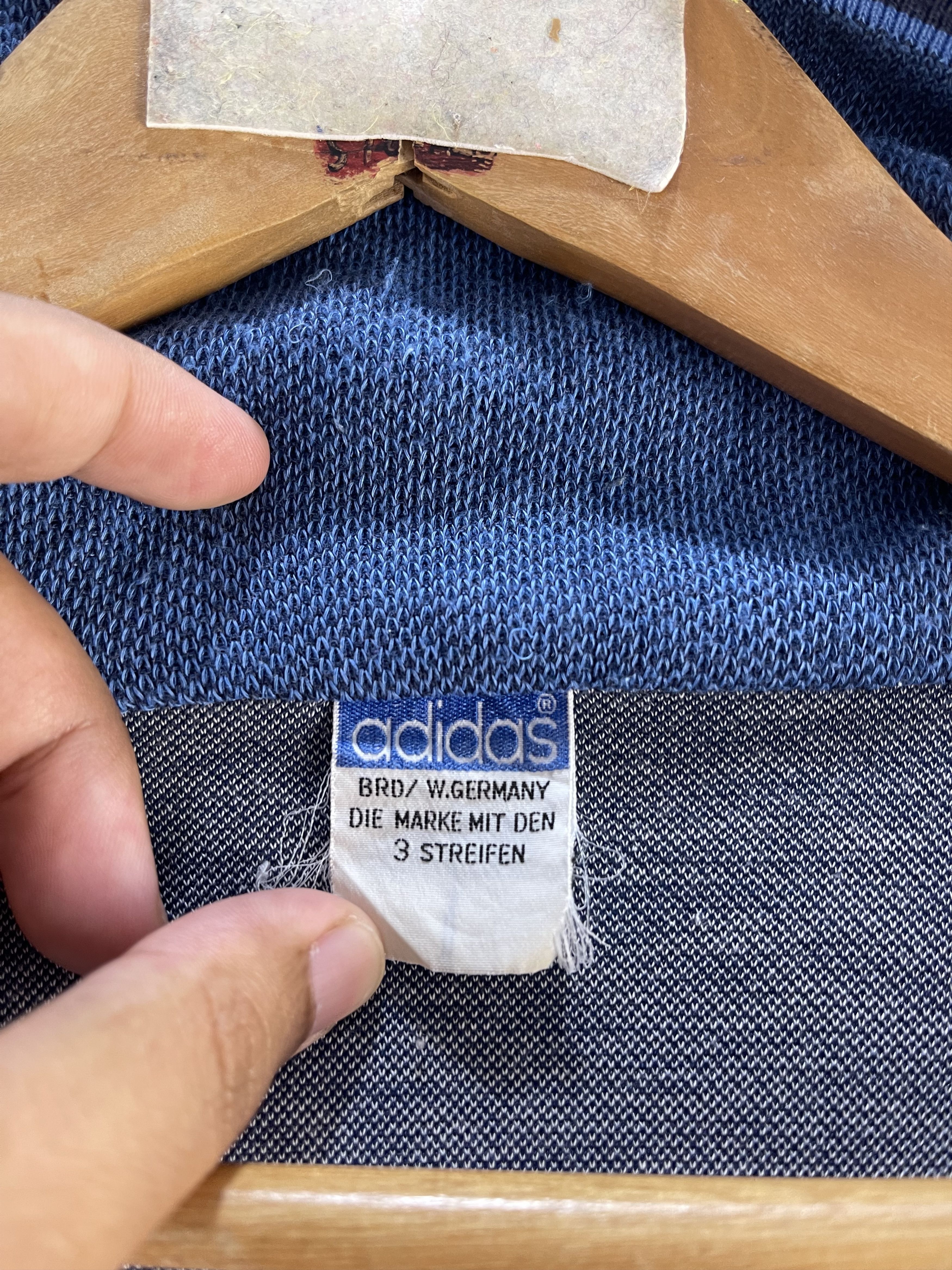 Adidas Vintage Adidas W. Germany Sweater Jacket Size M / US 6-8 / IT 42-44 - 12 Thumbnail