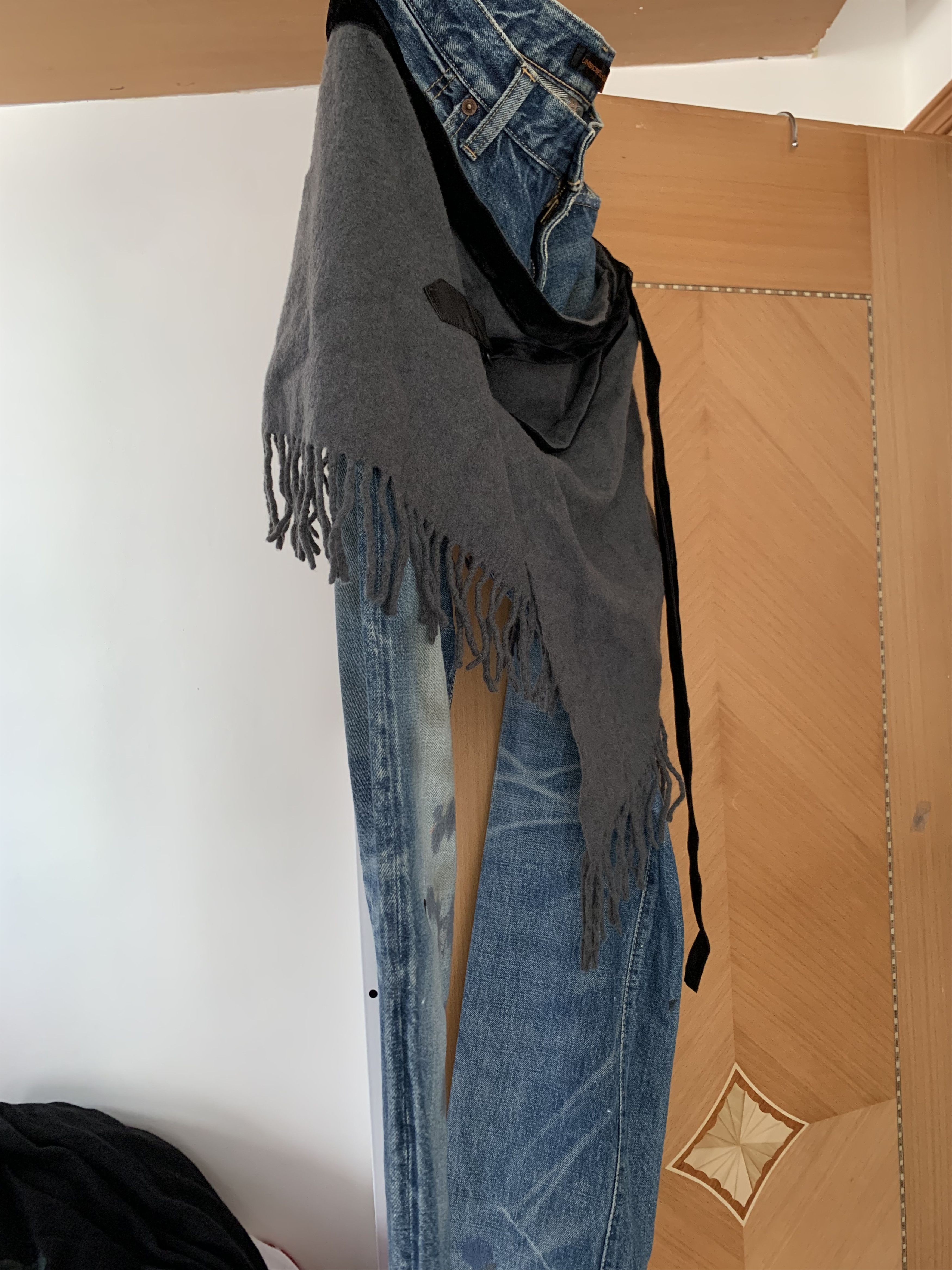 Number (N)ine × Takahiromiyashita The Soloist. 05aw Takuya Kimura Jin Akanishi Japan Rock Punk Skirt Wrap Size US 31 - 4 Thumbnail