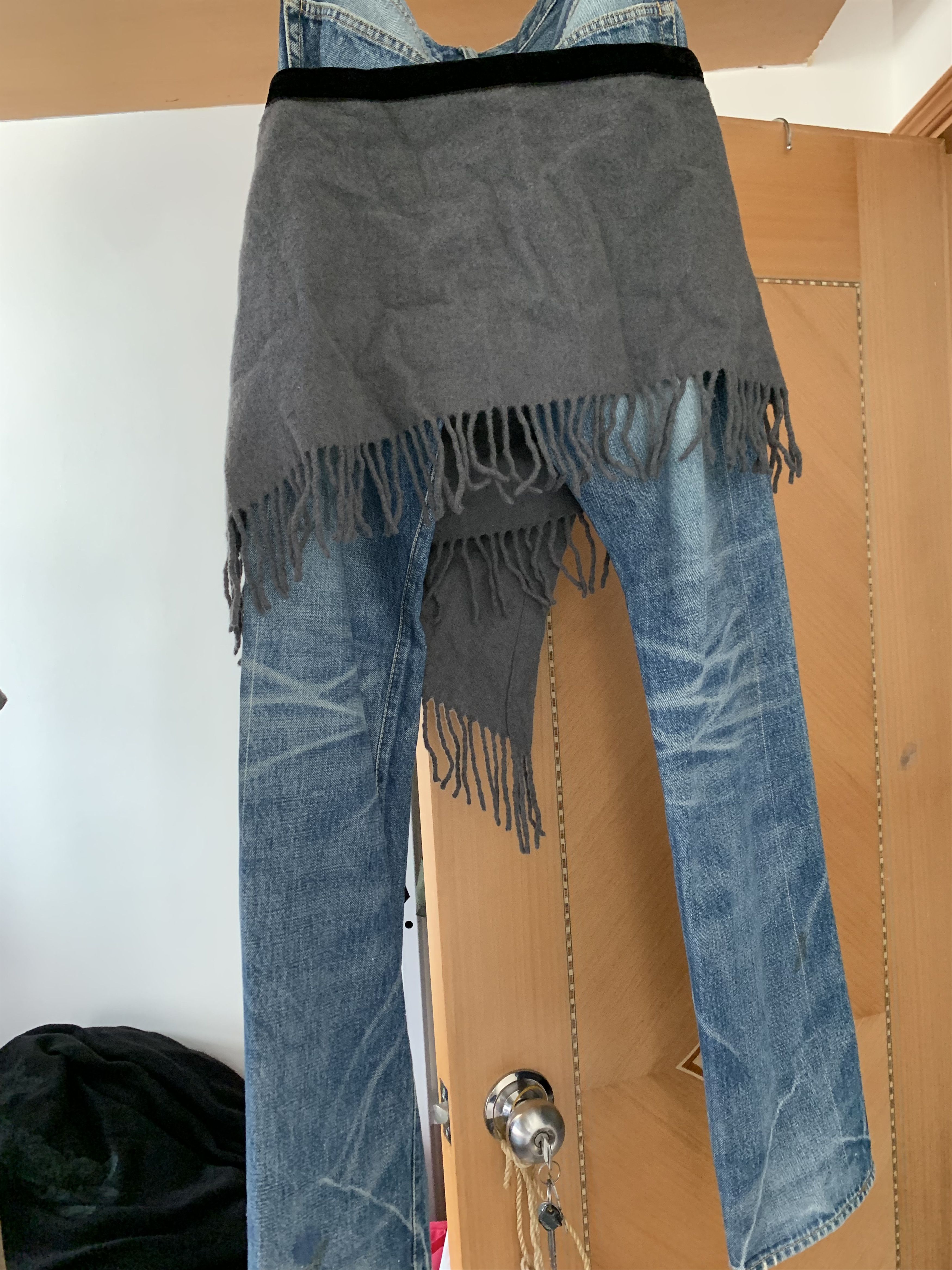 Number (N)ine × Takahiromiyashita The Soloist. 05aw Takuya Kimura Jin Akanishi Japan Rock Punk Skirt Wrap Size US 31 - 6 Thumbnail