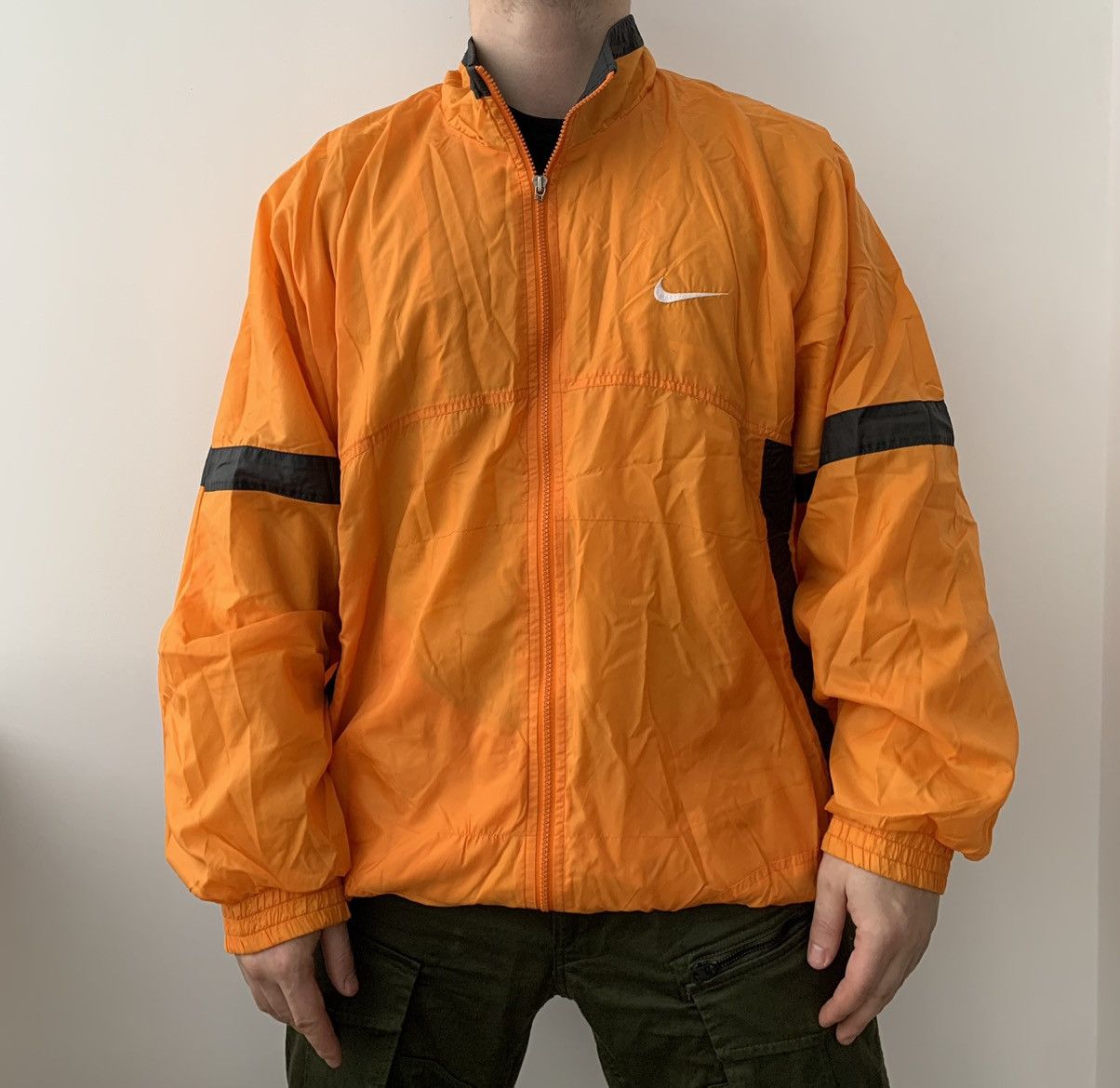 Other Nike Vintage jacket orange back logo streetwear hype swoosh Size US XXL / EU 58 / 5 - 2 Thumbnail