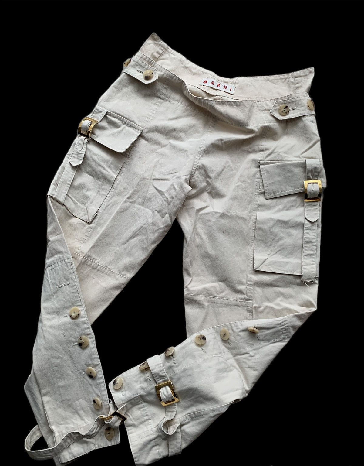 Marni Marni Woman Cargo Pants Trousers capri Size 28" / US 6 / IT 42 - 1 Thumbnail