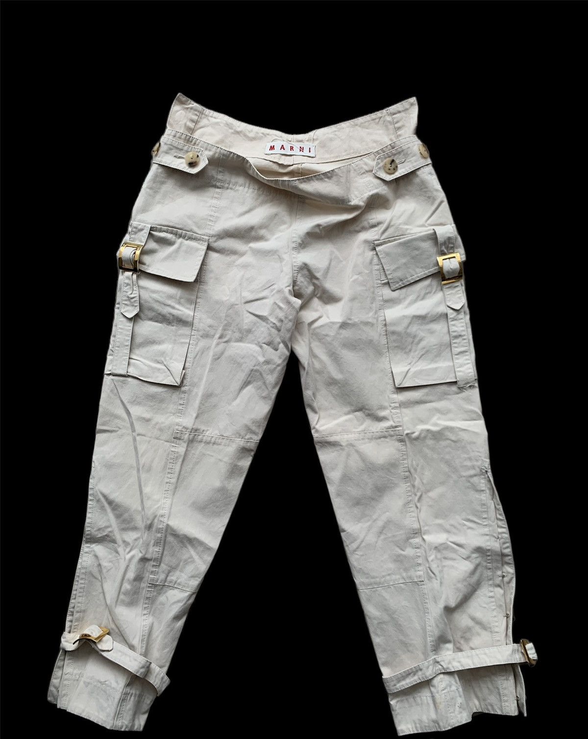 Marni Marni Woman Cargo Pants Trousers capri Size 28" / US 6 / IT 42 - 7 Thumbnail