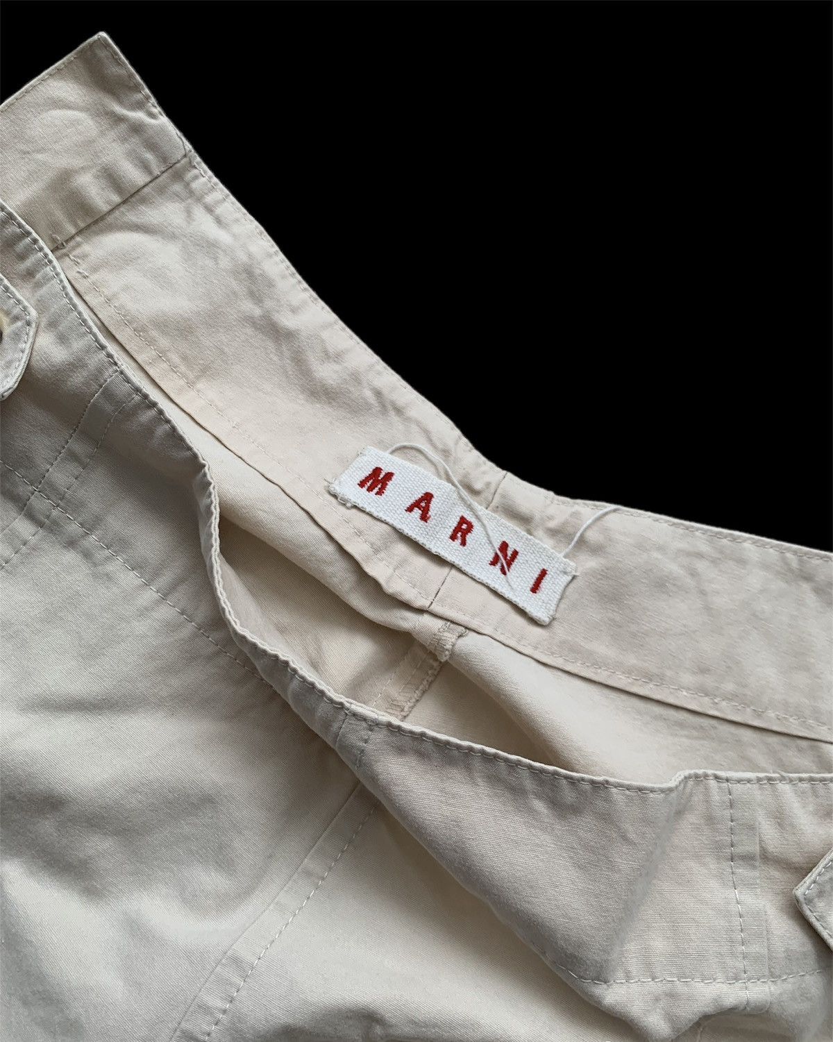 Marni Marni Woman Cargo Pants Trousers capri Size 28" / US 6 / IT 42 - 4 Thumbnail