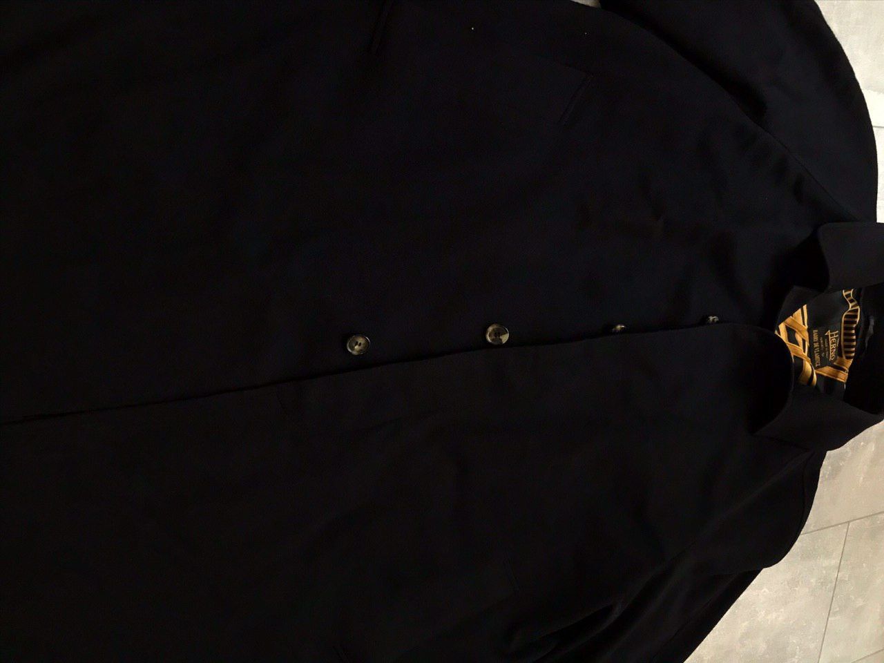 Herno Herno luxury Cashmere and silk black over coat made in Italy Size US XL / EU 56 / 4 - 12 Thumbnail
