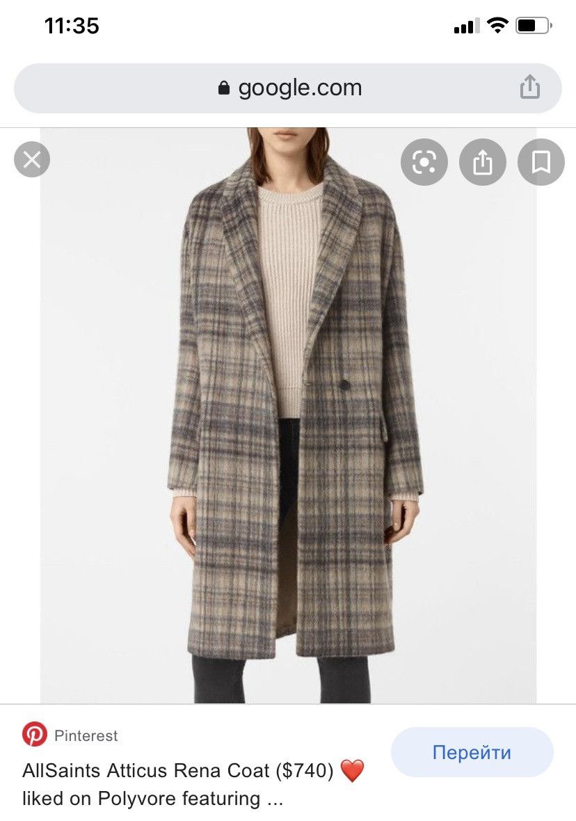 Allsaints Allsaints atticus rena wool mohair coat Size XS / US 0-2 / IT 36-38 - 13 Thumbnail