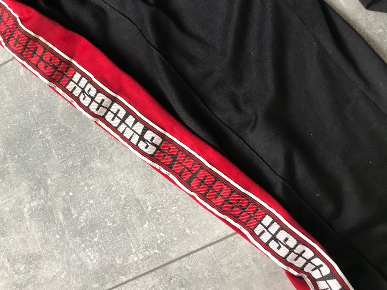 Nike Nike Vintage drill track pants swoosh stripes rare Size US 33 - 11 Thumbnail