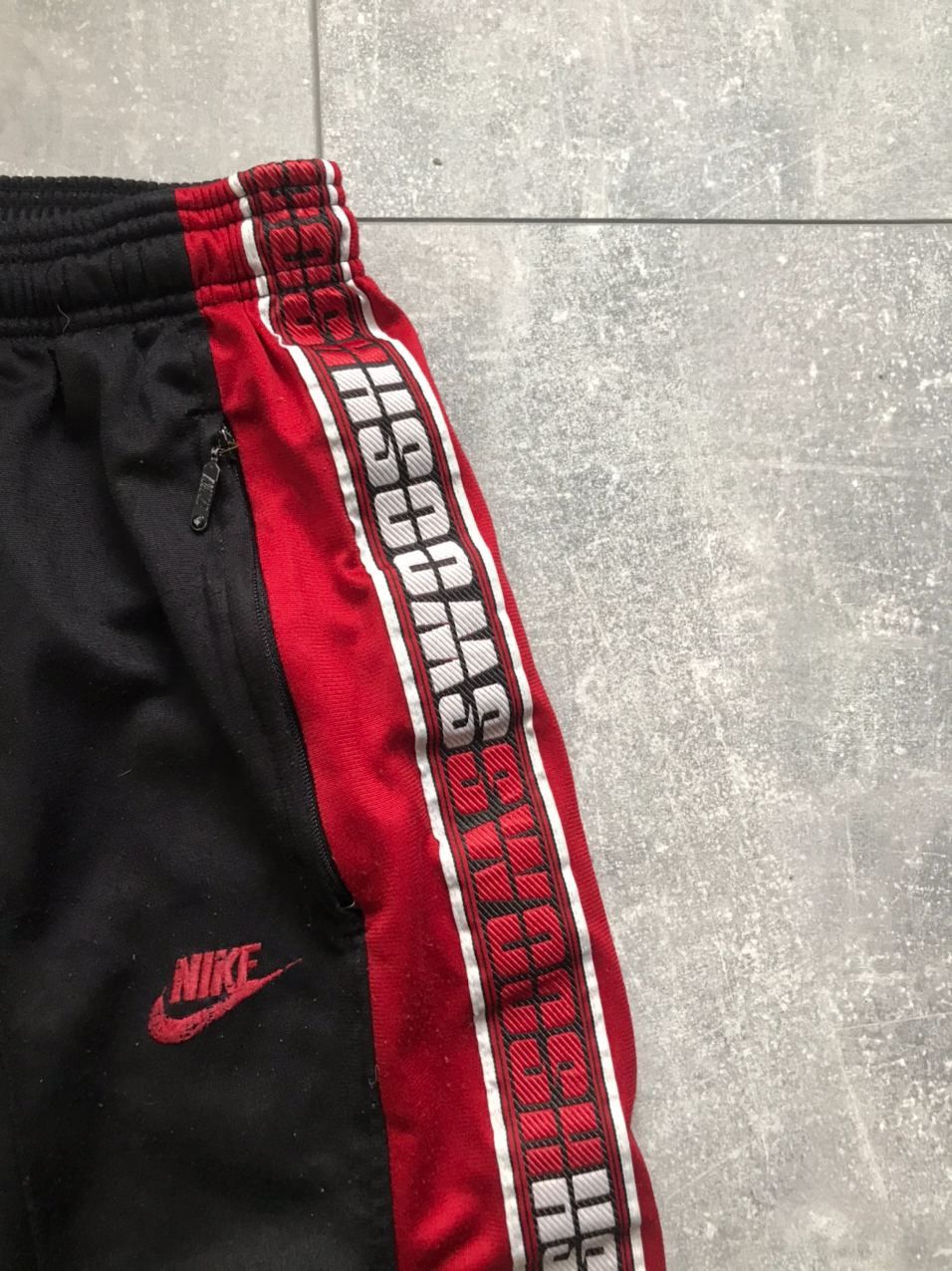 Nike Nike Vintage drill track pants swoosh stripes rare Size US 33 - 3 Thumbnail