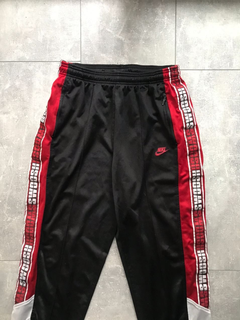 Nike Nike Vintage drill track pants swoosh stripes rare Size US 33 - 4 Thumbnail