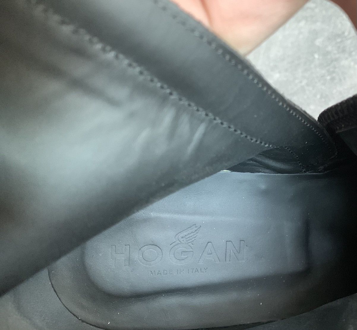 Hogan Hogan leather suede biker ankle zip boots Size US 10.5 / EU 43-44 - 14 Thumbnail