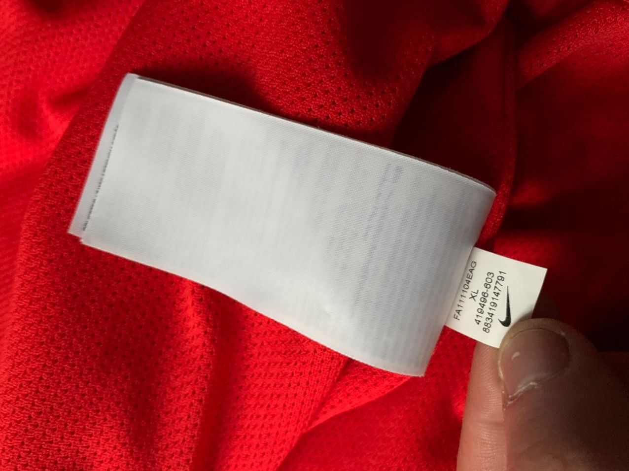 Nike Nike PSV eindhoven red black windrunner football netherlands Size US XL / EU 56 / 4 - 11 Thumbnail