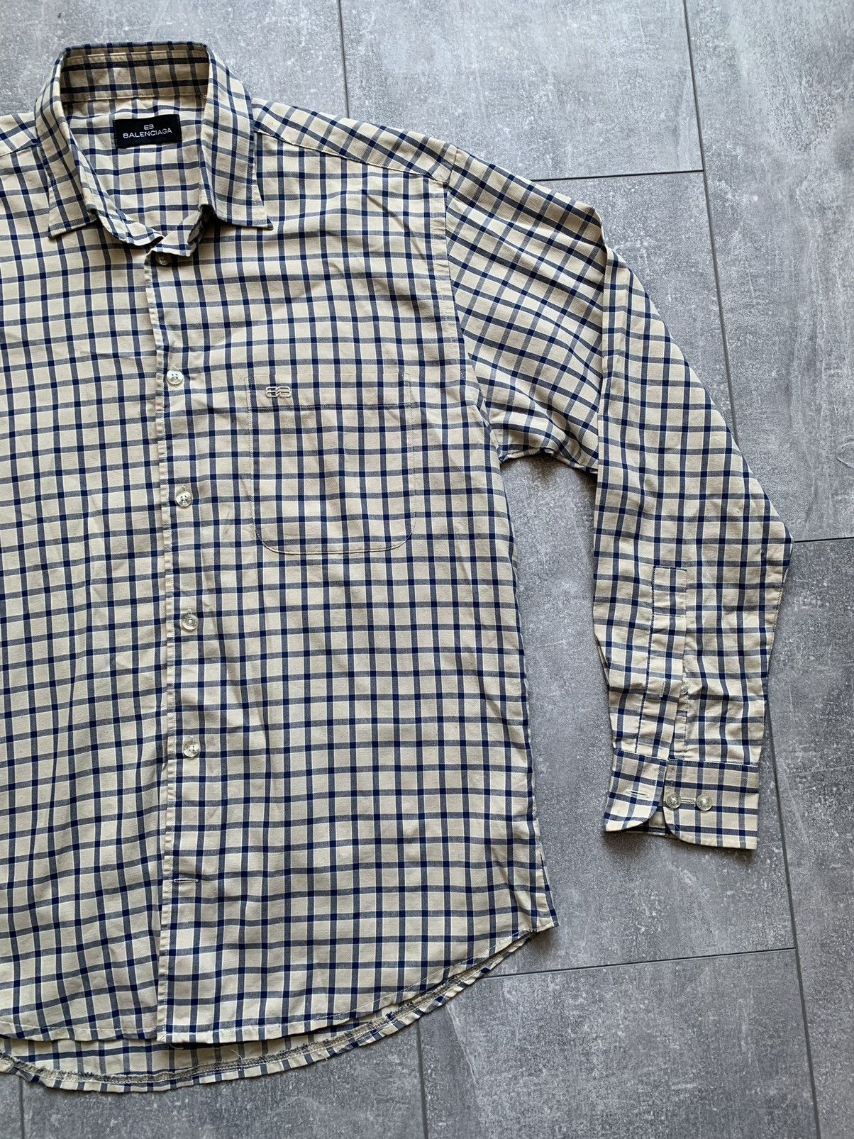 Balenciaga × Vintage Balenciaga vintage luxury shirt Size US L / EU 52-54 / 3 - 4 Thumbnail