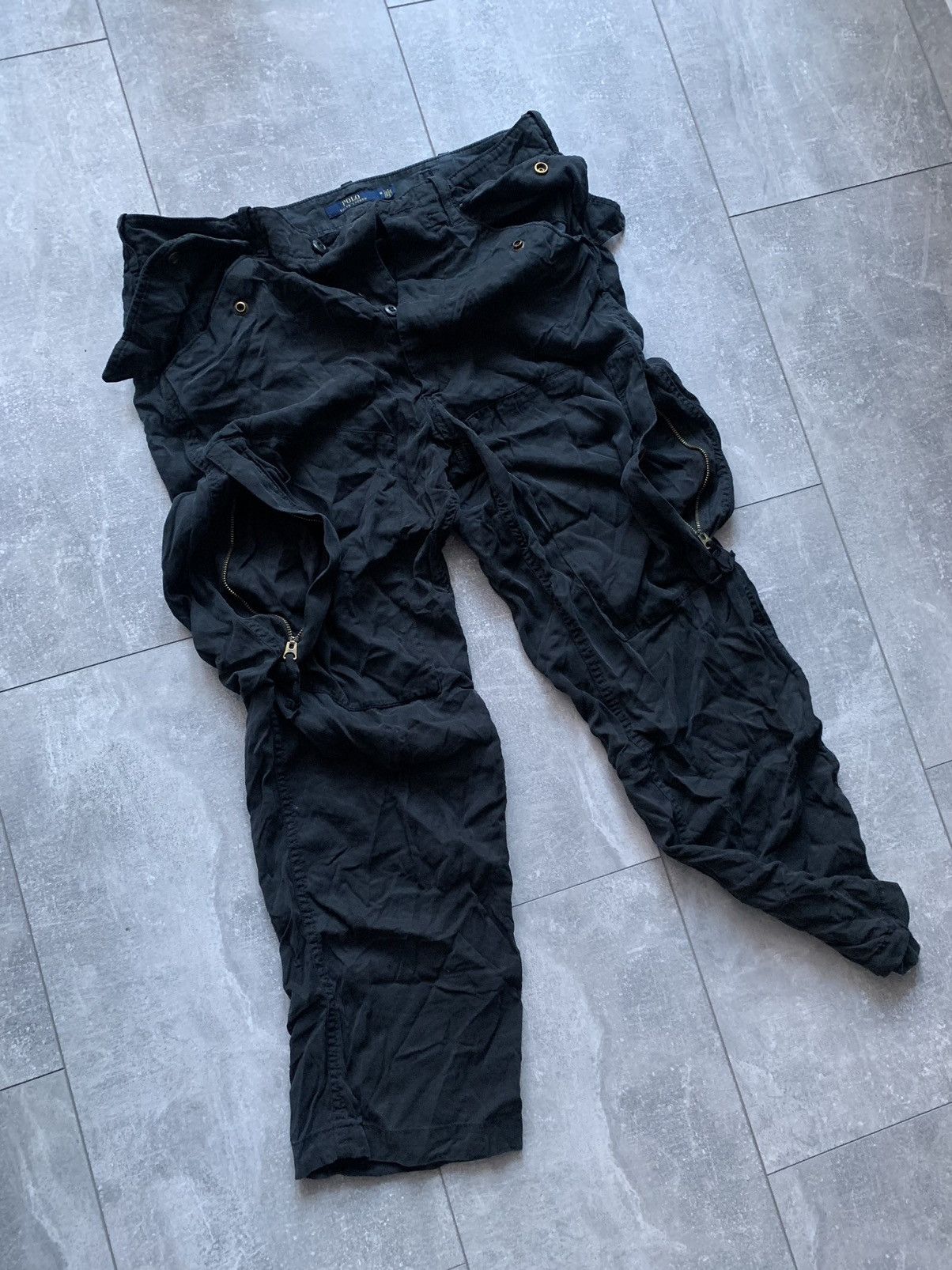 Other Polo Ralph Lauren military cargo lyocell pants Size US 29 - 7 Thumbnail