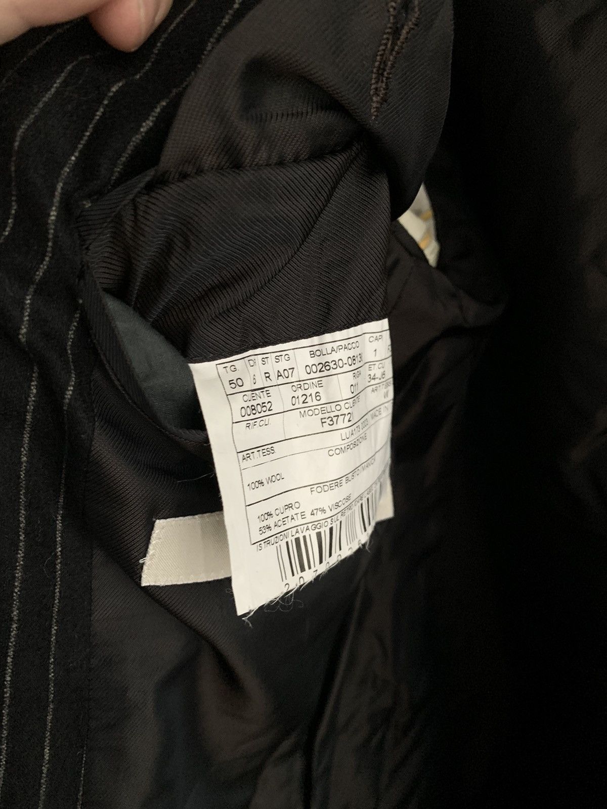 Boglioli Boglioli lana wool luxury striped suit Size 50R - 7 Thumbnail