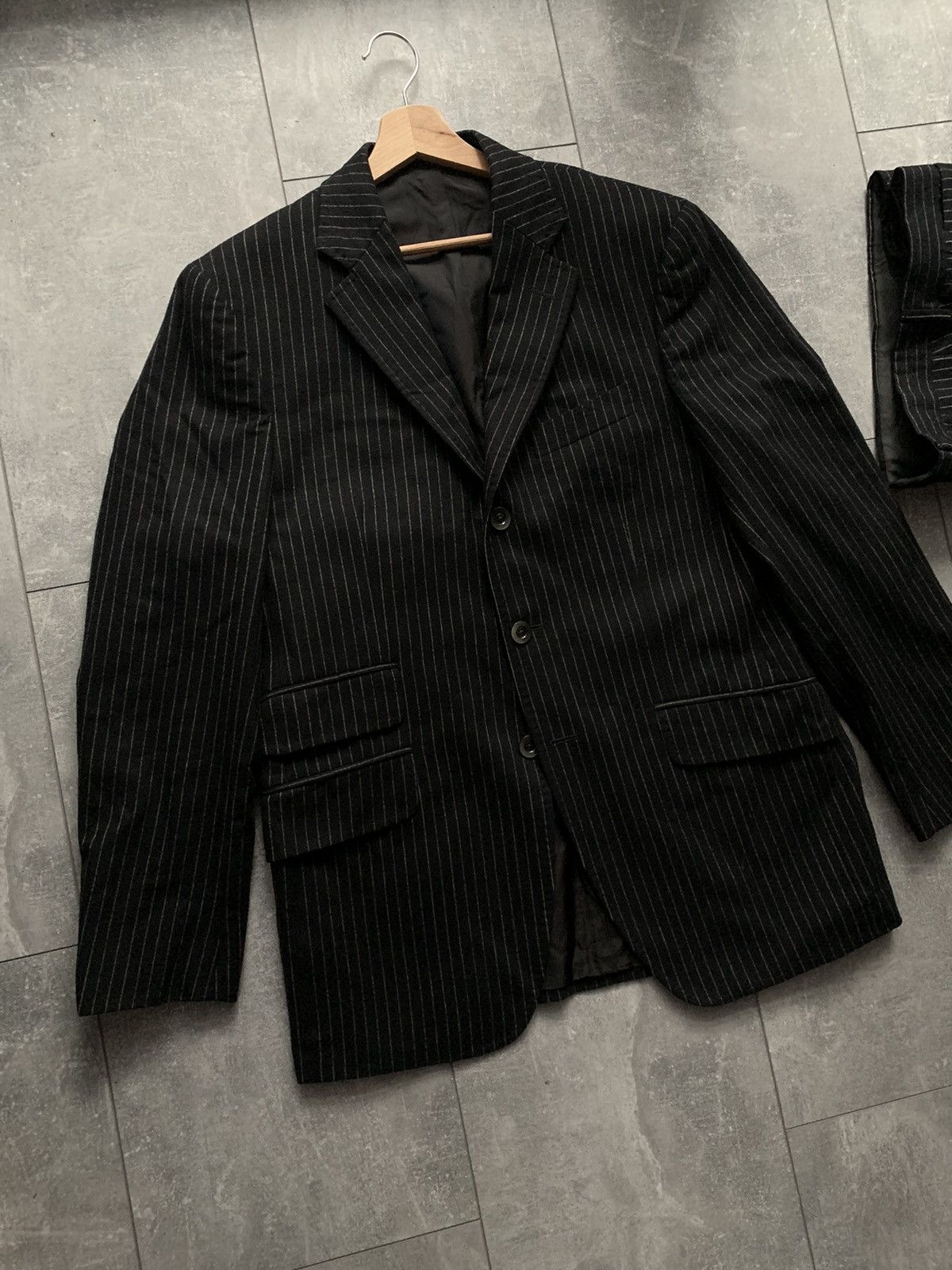 Boglioli Boglioli lana wool luxury striped suit Size 50R - 8 Thumbnail