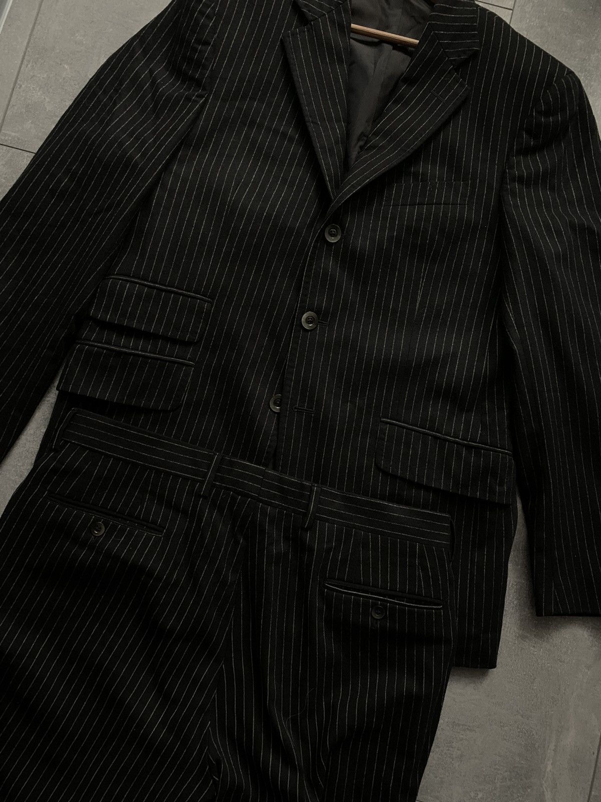 Boglioli Boglioli lana wool luxury striped suit Size 50R - 11 Thumbnail
