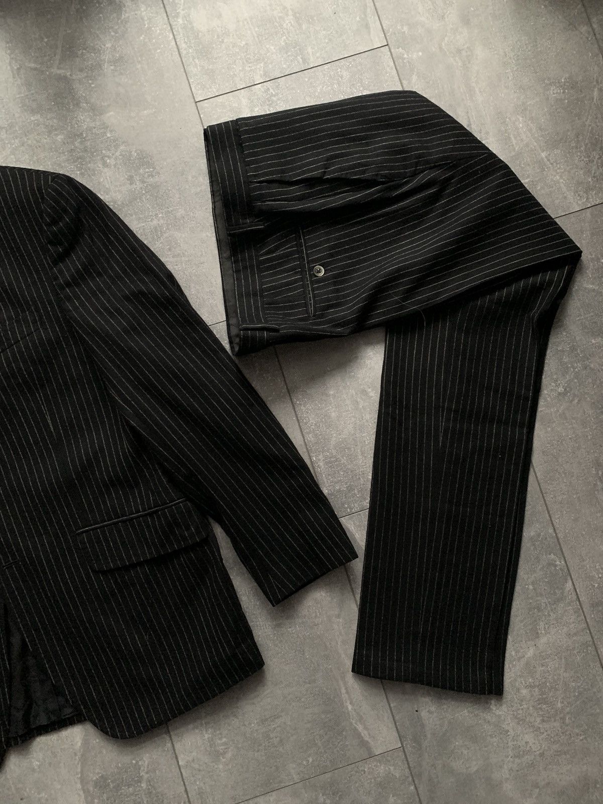 Boglioli Boglioli lana wool luxury striped suit Size 50R - 9 Thumbnail