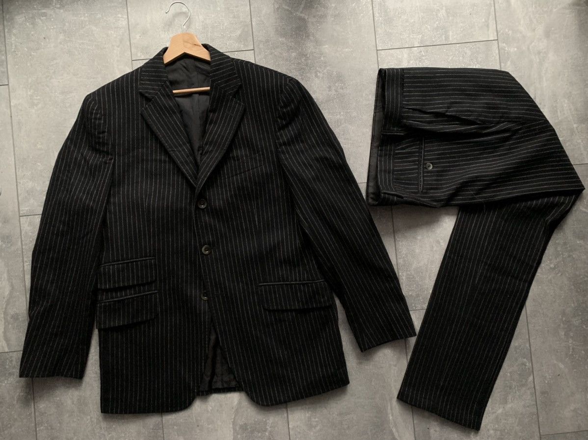 Boglioli Boglioli lana wool luxury striped suit Size 50R - 1 Thumbnail