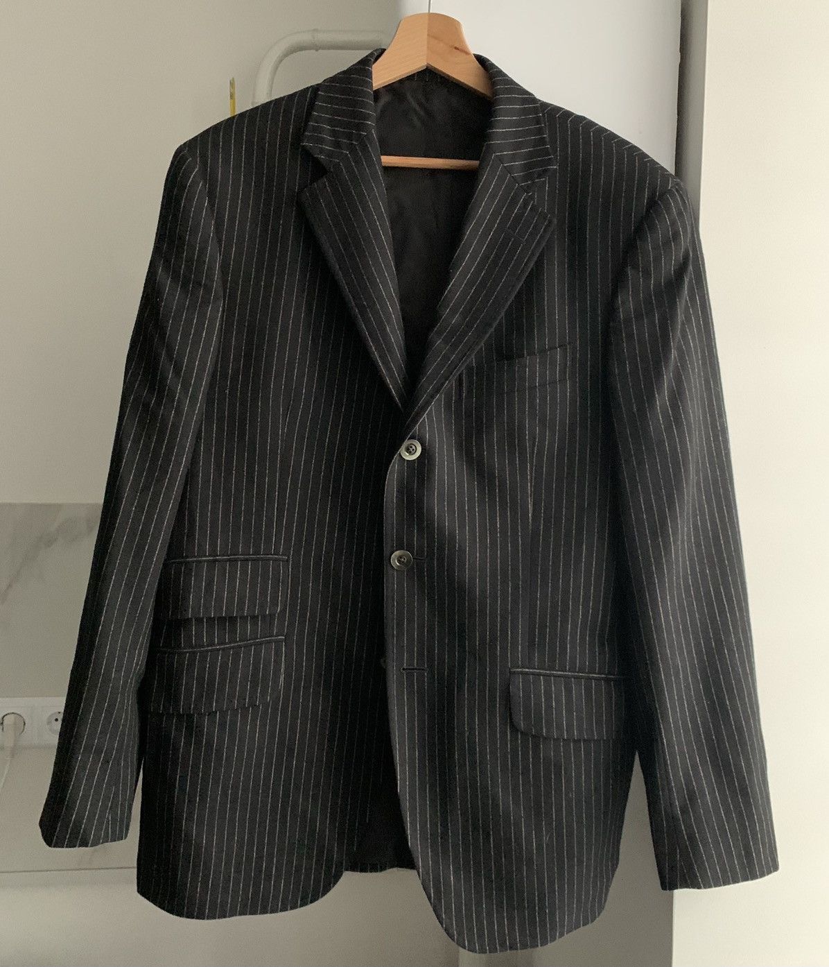 Boglioli Boglioli lana wool luxury striped suit Size 50R - 2 Thumbnail