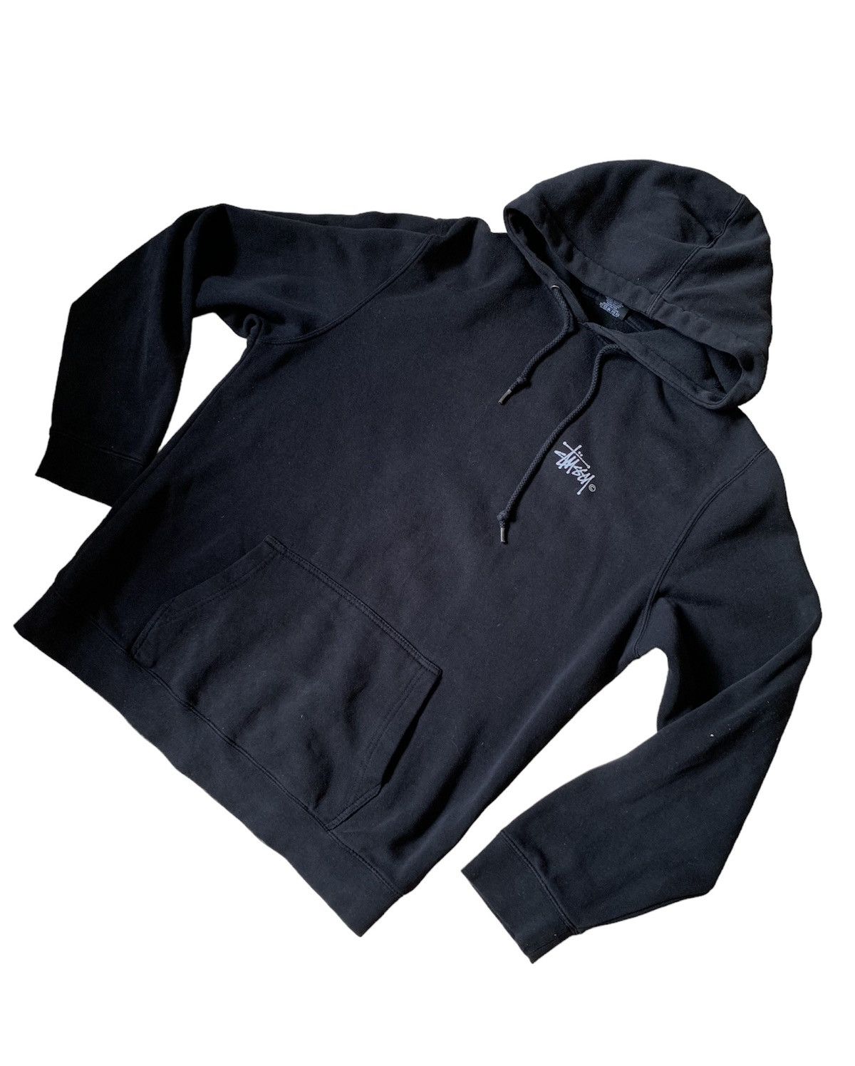Other 90’s Stussy Vintage hoodie logo black made in usa Size US XL / EU 56 / 4 - 3 Thumbnail