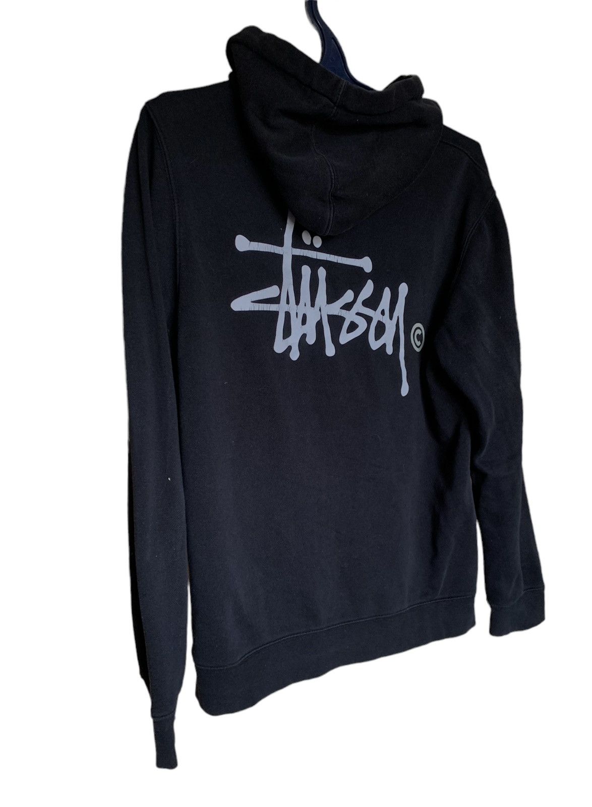 Other 90’s Stussy Vintage hoodie logo black made in usa Size US XL / EU 56 / 4 - 5 Thumbnail