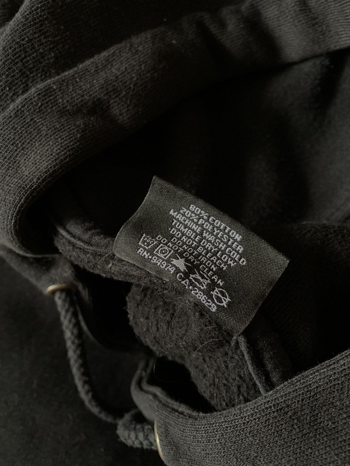 Other 90’s Stussy Vintage hoodie logo black made in usa Size US XL / EU 56 / 4 - 9 Thumbnail