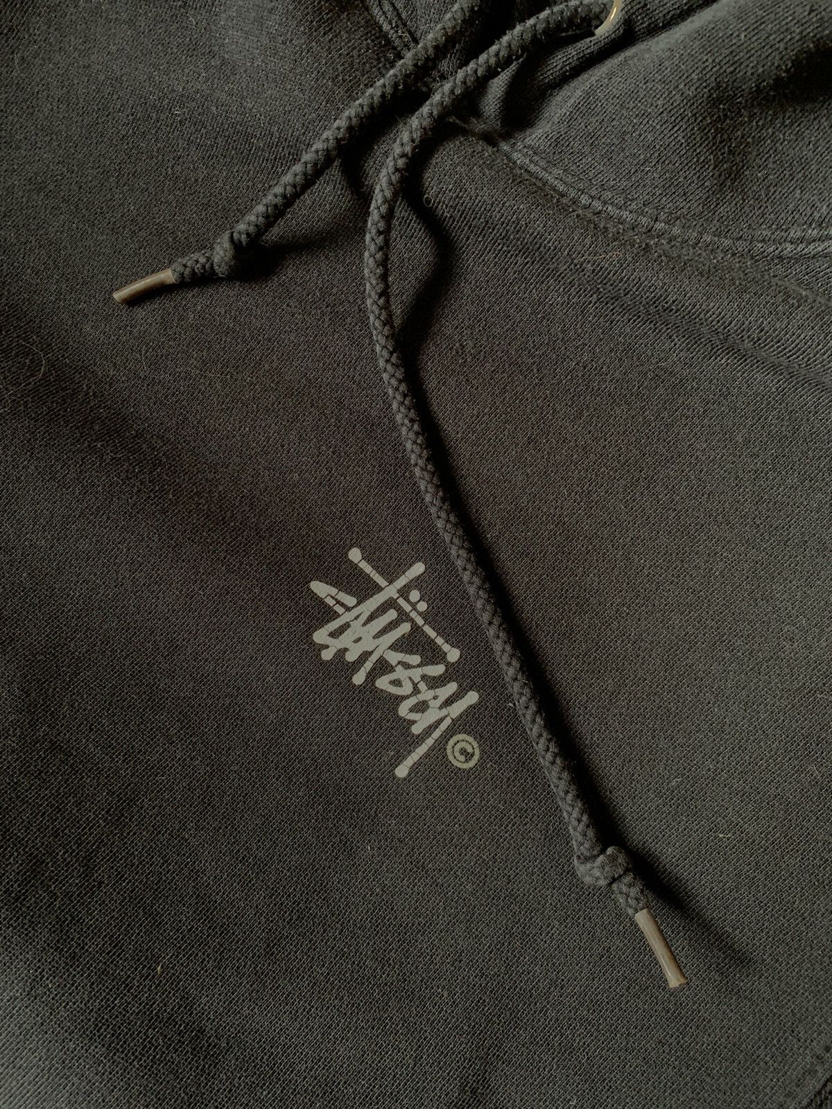 Other 90’s Stussy Vintage hoodie logo black made in usa Size US XL / EU 56 / 4 - 10 Thumbnail