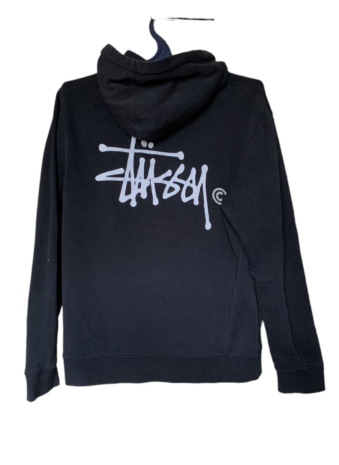 Other 90’s Stussy Vintage hoodie logo black made in usa Size US XL / EU 56 / 4 - 4 Thumbnail