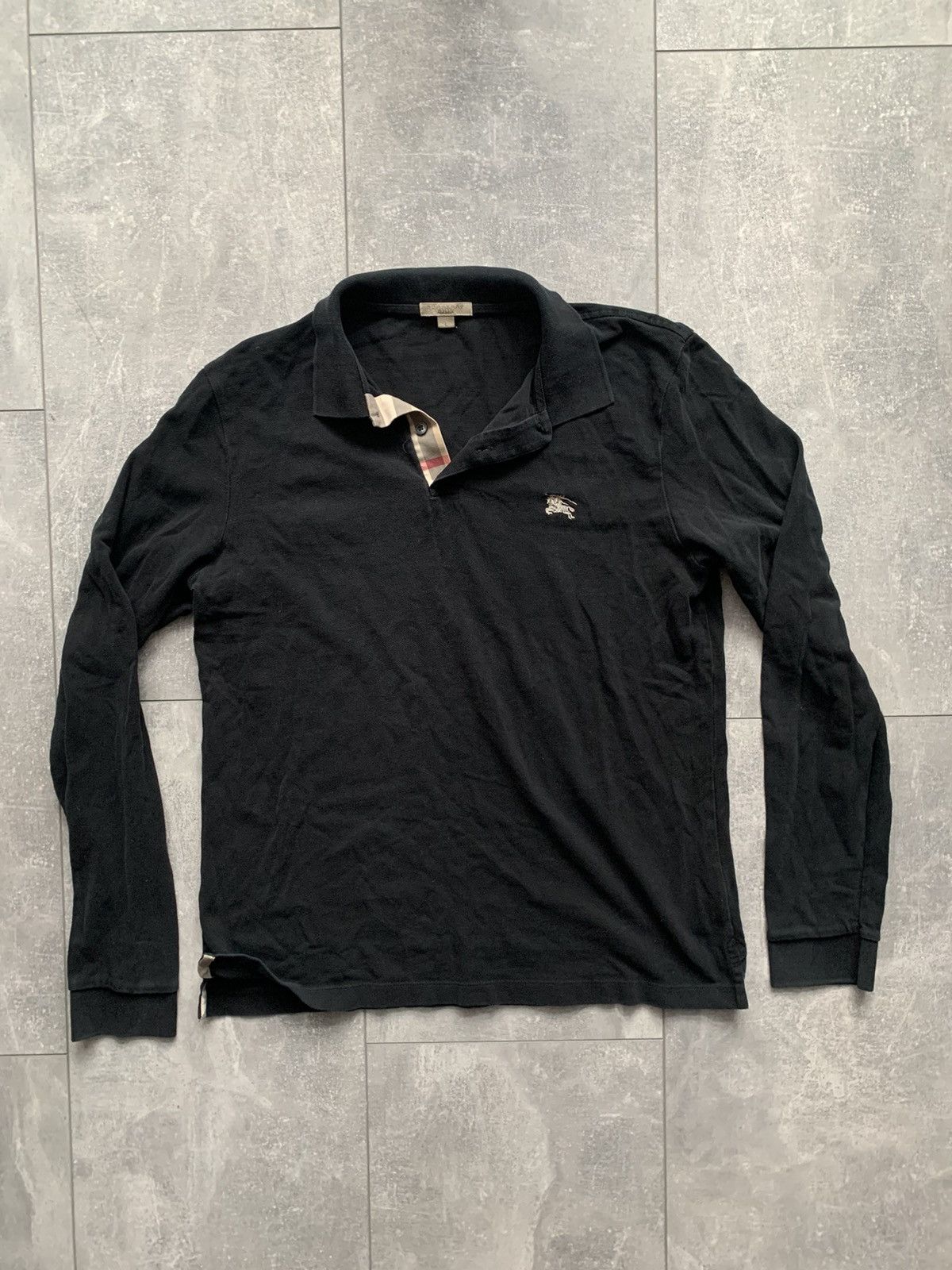 Burberry × Burberry Prorsum Burberry brit black longsleeve Size US L / EU 52-54 / 3 - 1 Thumbnail