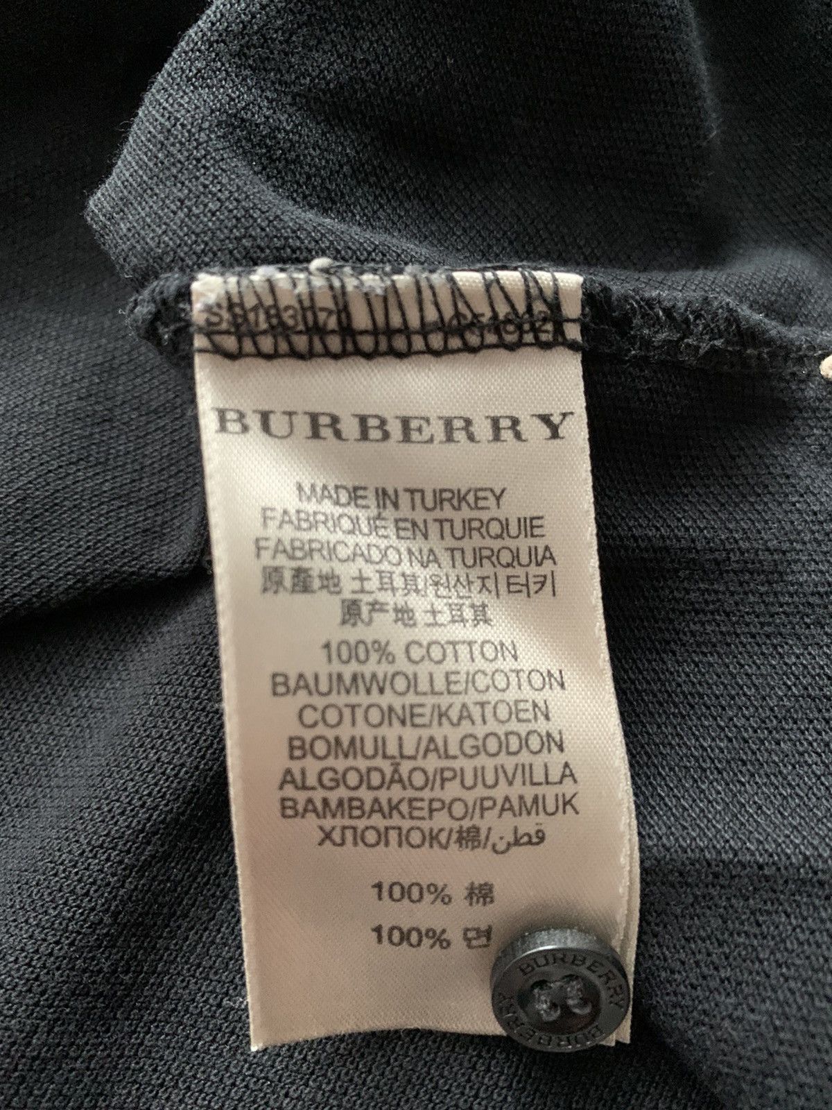 Burberry × Burberry Prorsum Burberry brit black longsleeve Size US L / EU 52-54 / 3 - 7 Thumbnail