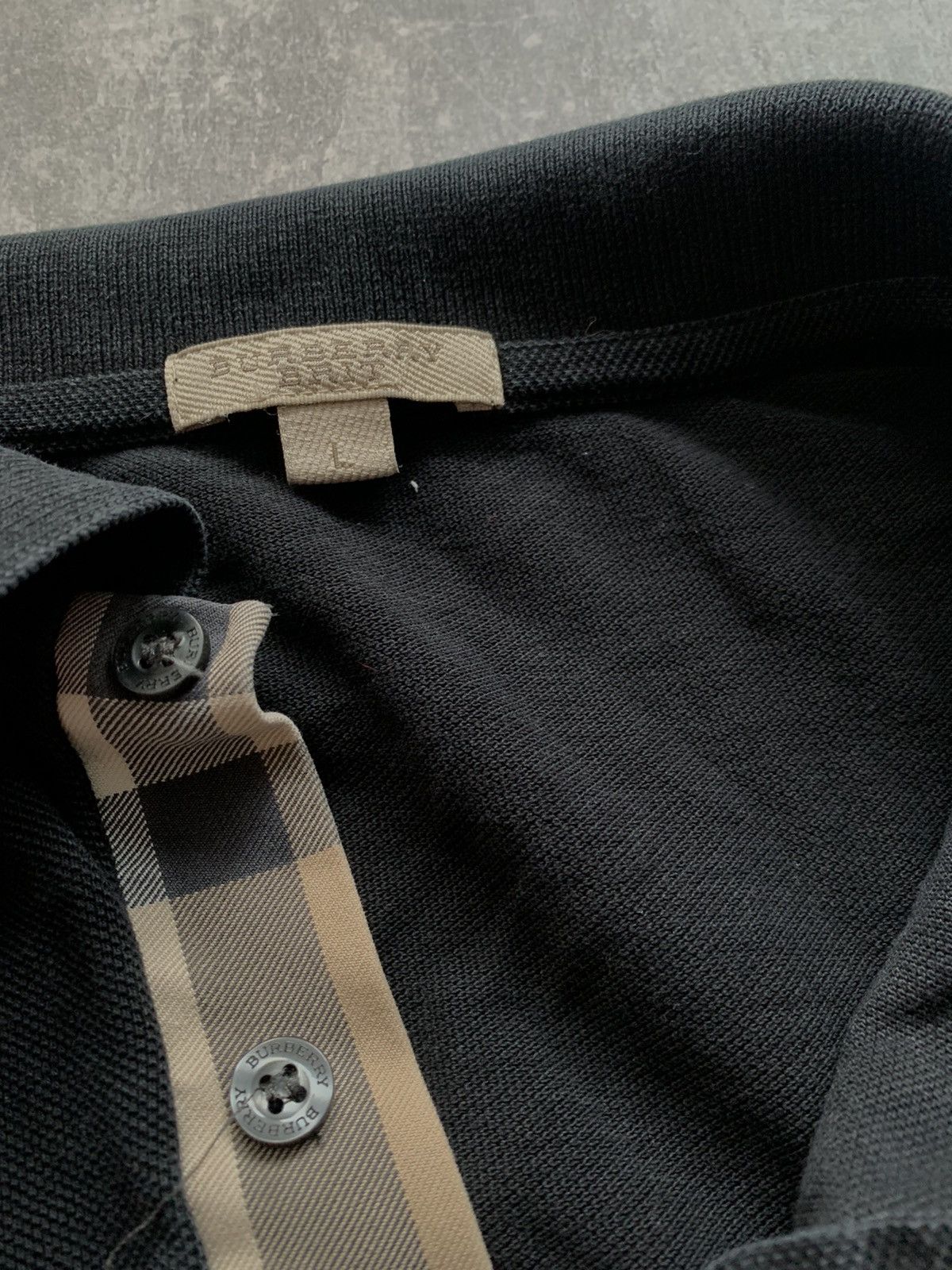 Burberry × Burberry Prorsum Burberry brit black longsleeve Size US L / EU 52-54 / 3 - 9 Thumbnail