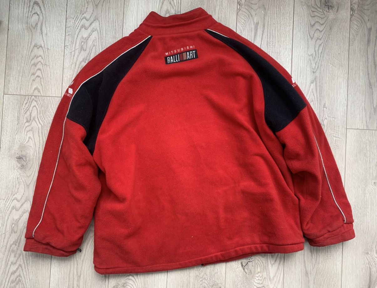 Japanese Brand Ralliart Mitsubishi windstopper red big logo racing jacket Size US XXL / EU 58 / 5 - 9 Thumbnail
