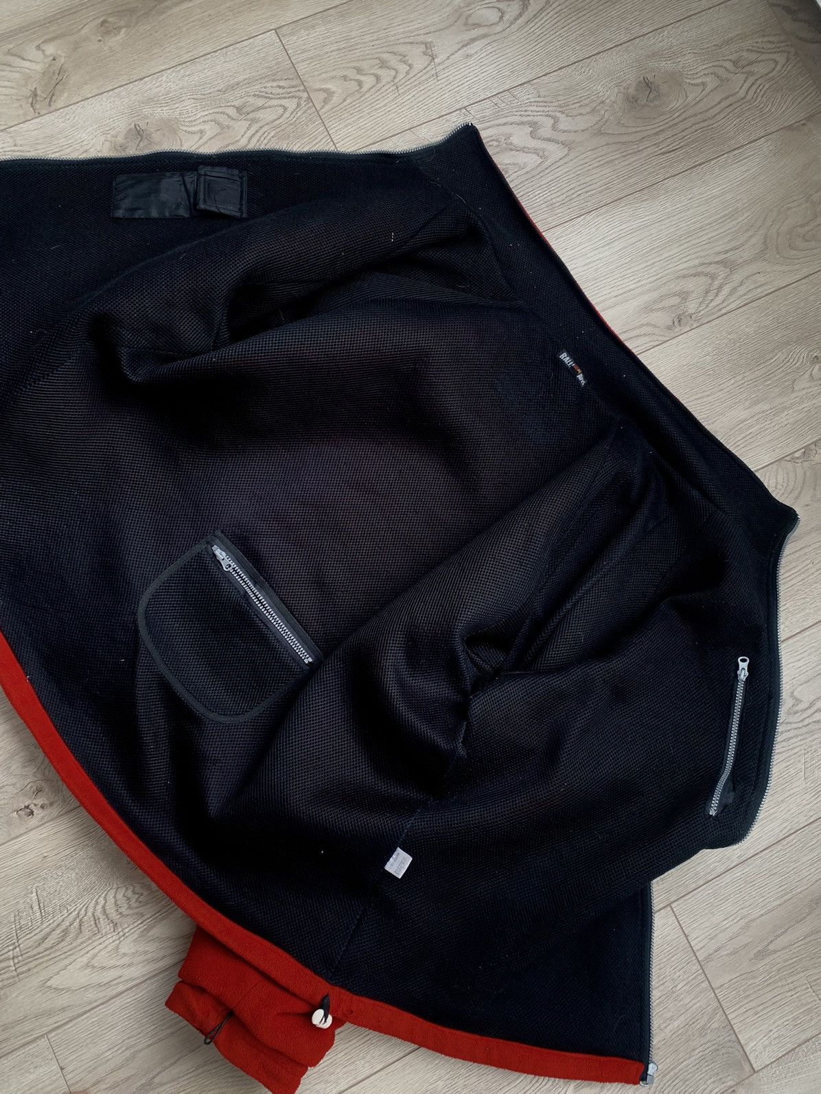Japanese Brand Ralliart Mitsubishi windstopper red big logo racing jacket Size US XXL / EU 58 / 5 - 12 Thumbnail