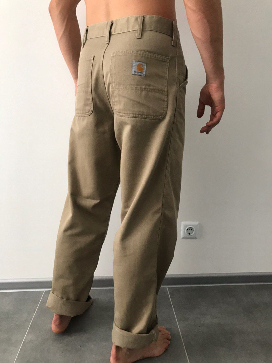 Carhartt Carhartt cargo chino pants logo Size US 33 - 7 Thumbnail