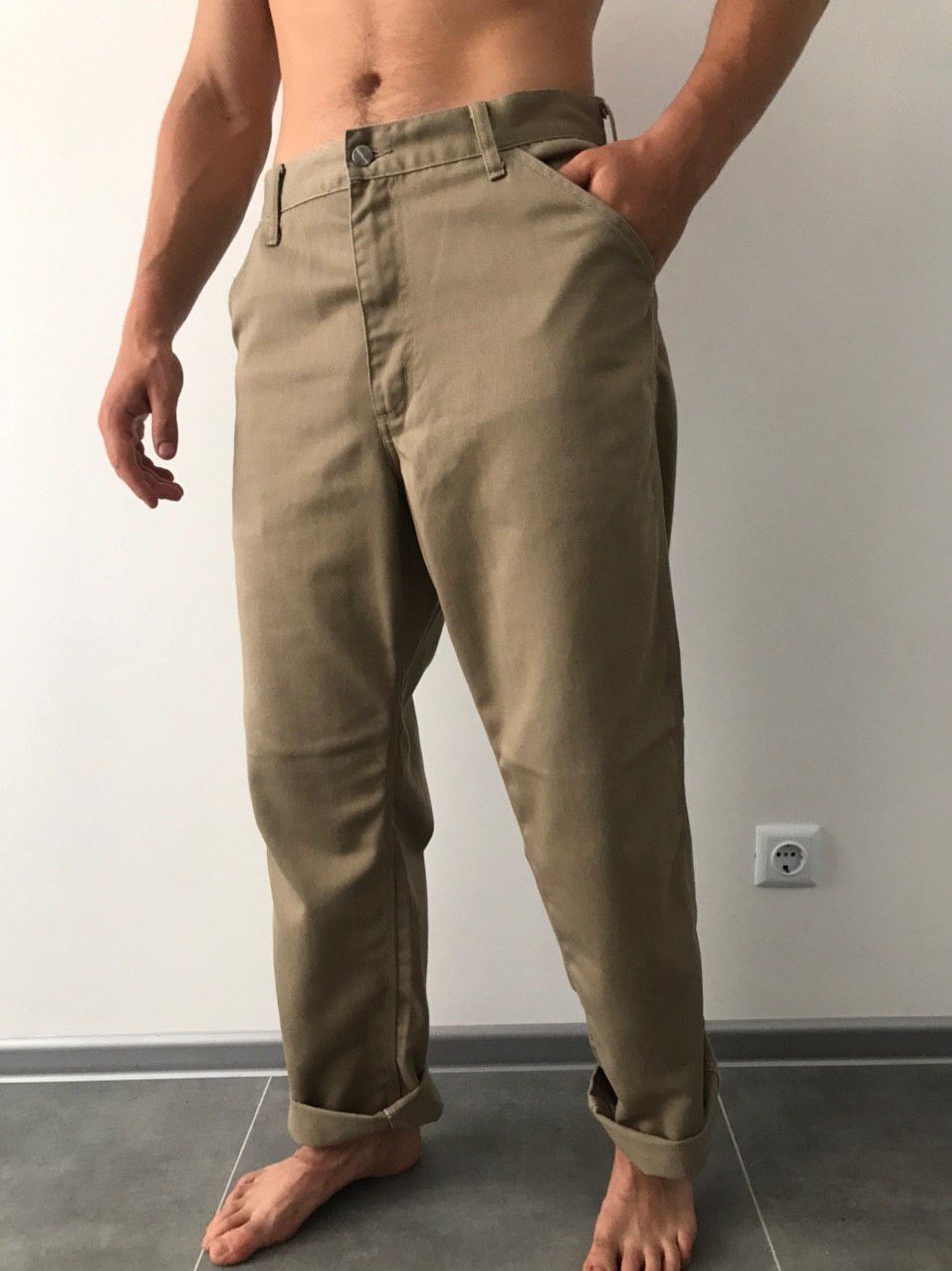 Carhartt Carhartt cargo chino pants logo Size US 33 - 6 Thumbnail