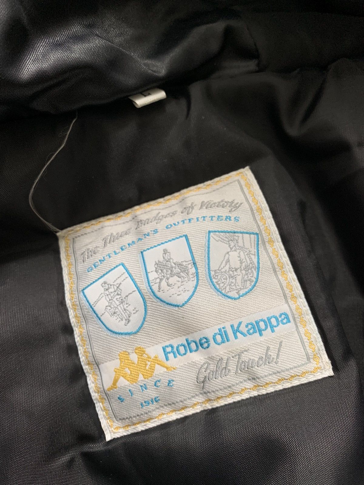 Kappa Robe di Kappa vintage rare bomber lampo jacket Size US L / EU 52-54 / 3 - 10 Thumbnail