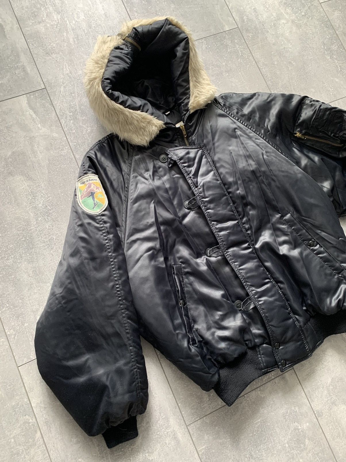 Kappa Robe di Kappa vintage rare bomber lampo jacket Size US L / EU 52-54 / 3 - 1 Thumbnail