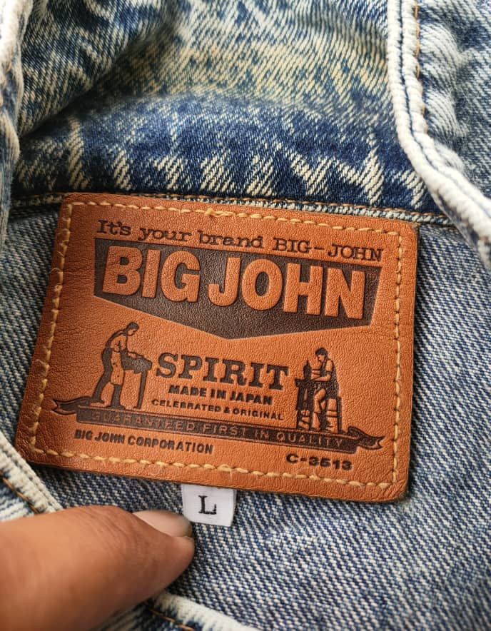 Big John Big John Denim Jacket *2 Size US L / EU 52-54 / 3 - 5 Thumbnail