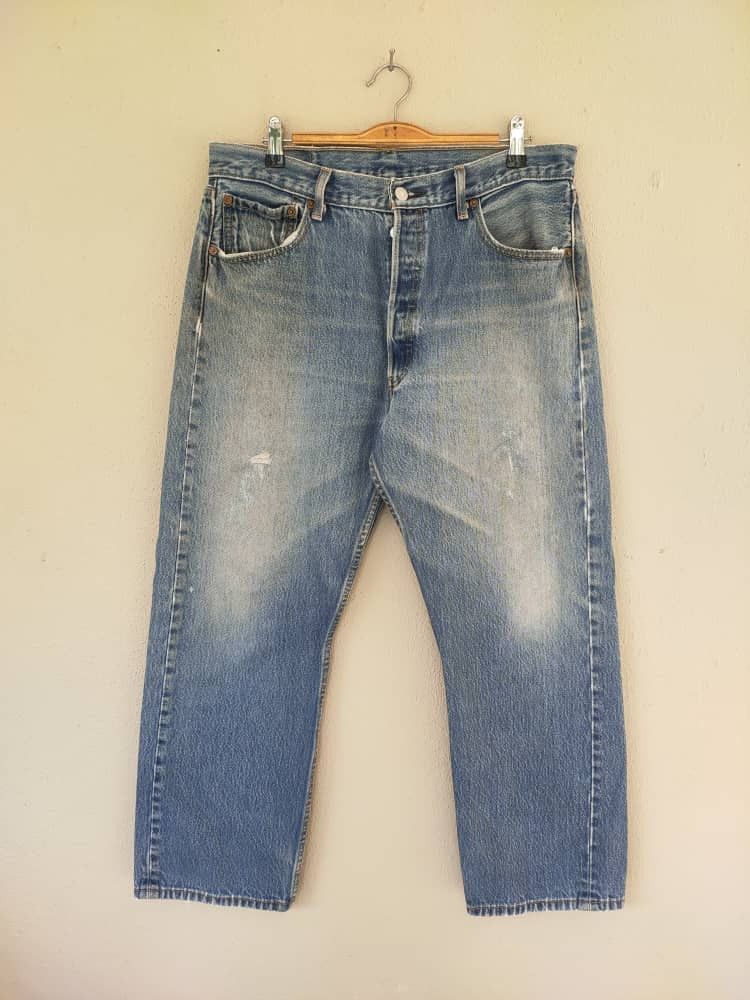 Levi's Levi's 501 36/30 Denim Pant Size US 34 / EU 50 - 1 Thumbnail