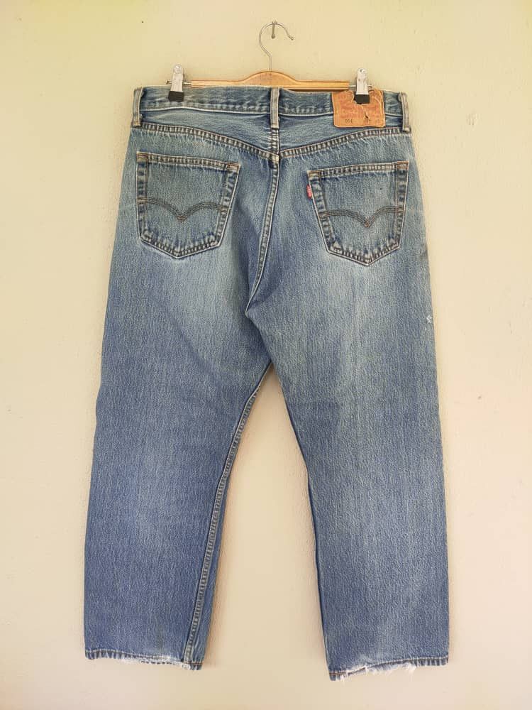 Levi's Levi's 501 36/30 Denim Pant Size US 34 / EU 50 - 2 Thumbnail