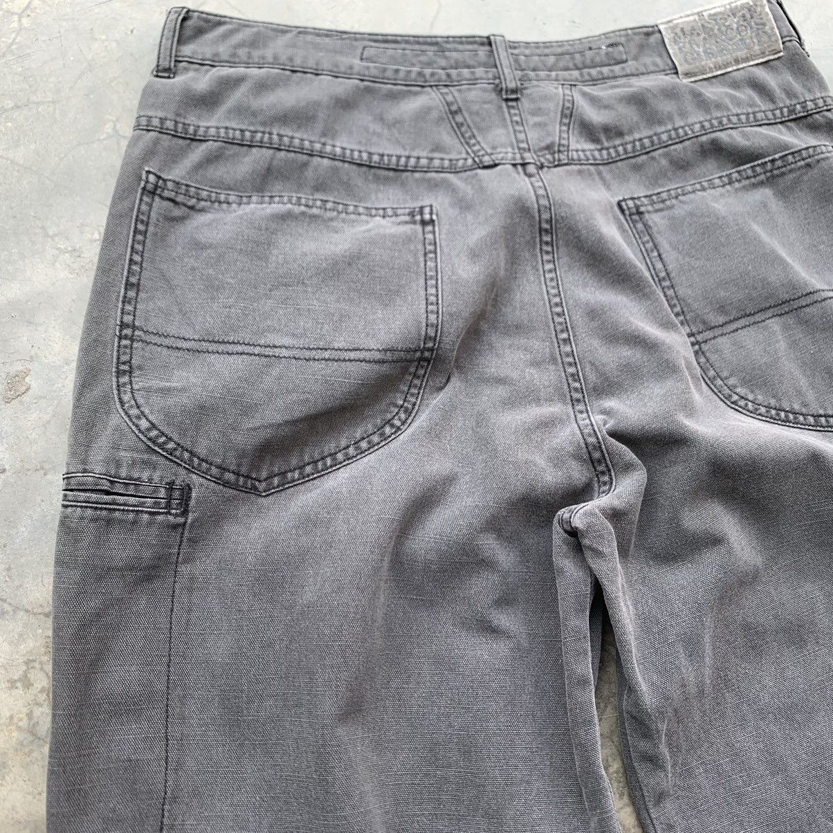 Marithe + Francois Girbaud Marithe Francois Girbaud Baggy Pants Wide Jeans Size W34x26 Size US 34 / EU 50 - 11 Thumbnail