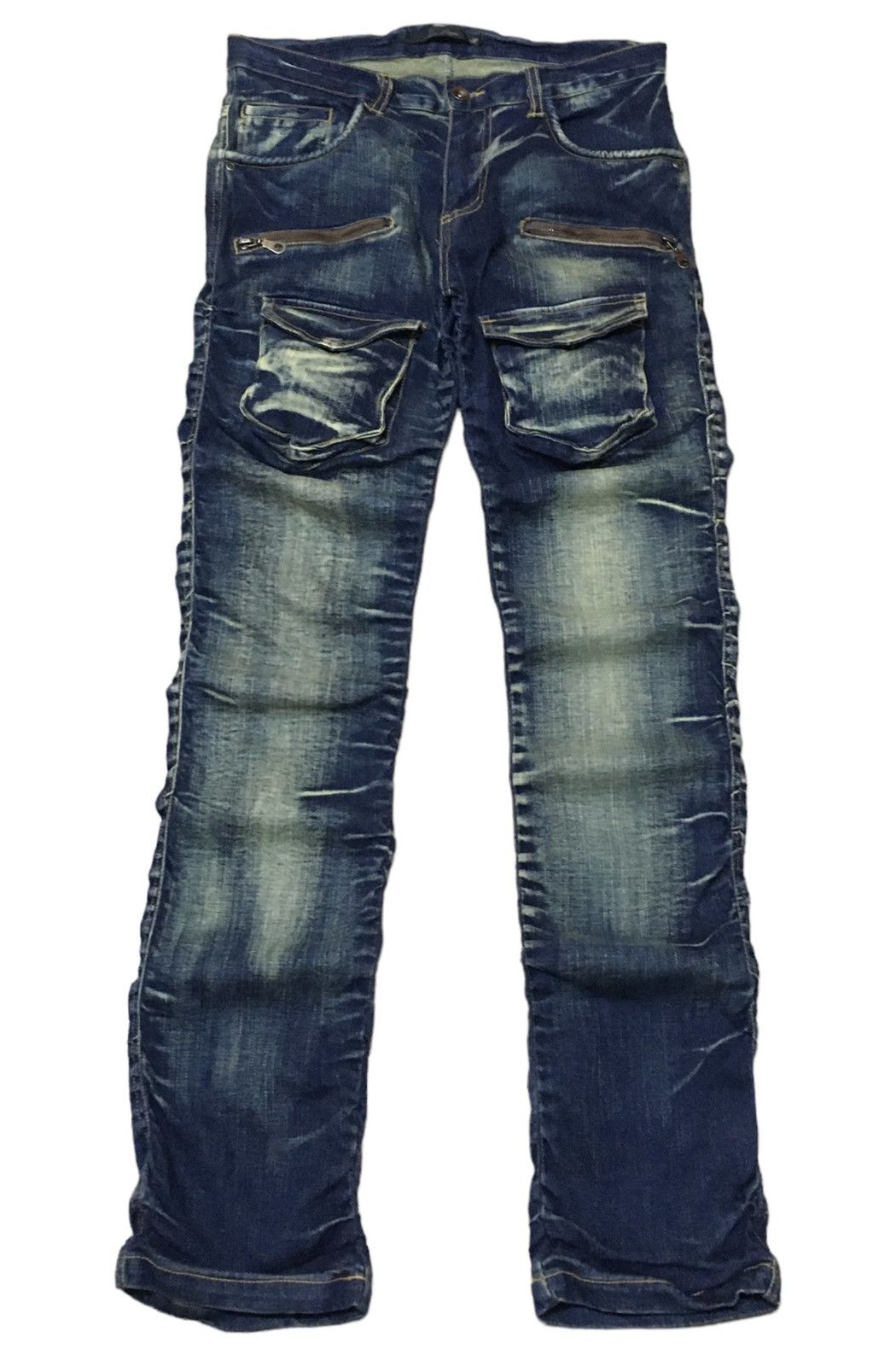 Rare Design Vintage Japanese Brand Clone Jeans 2000s