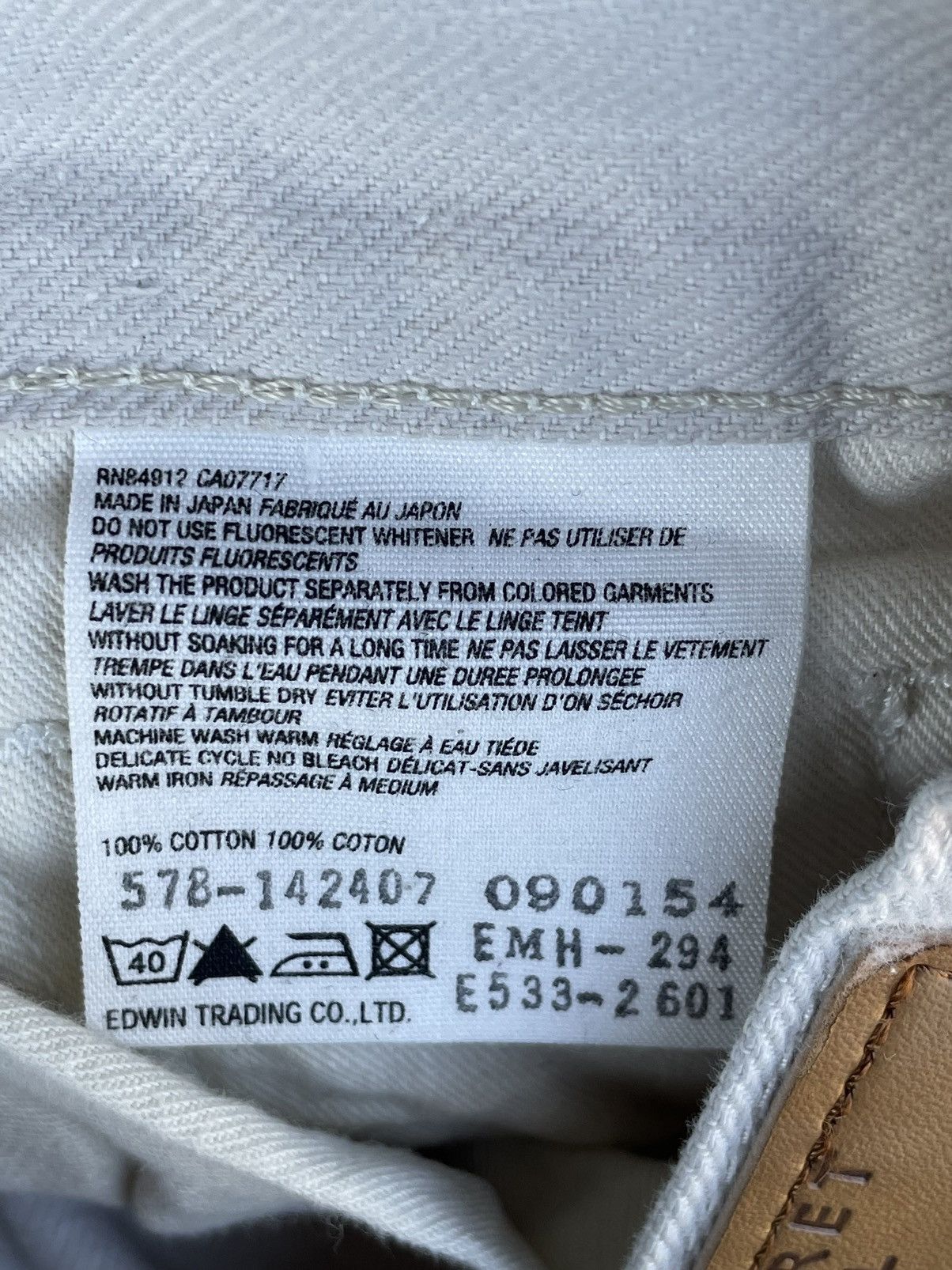 Edwin Edwin X Margaret Howell Jeans Size US 29 - 19 Thumbnail