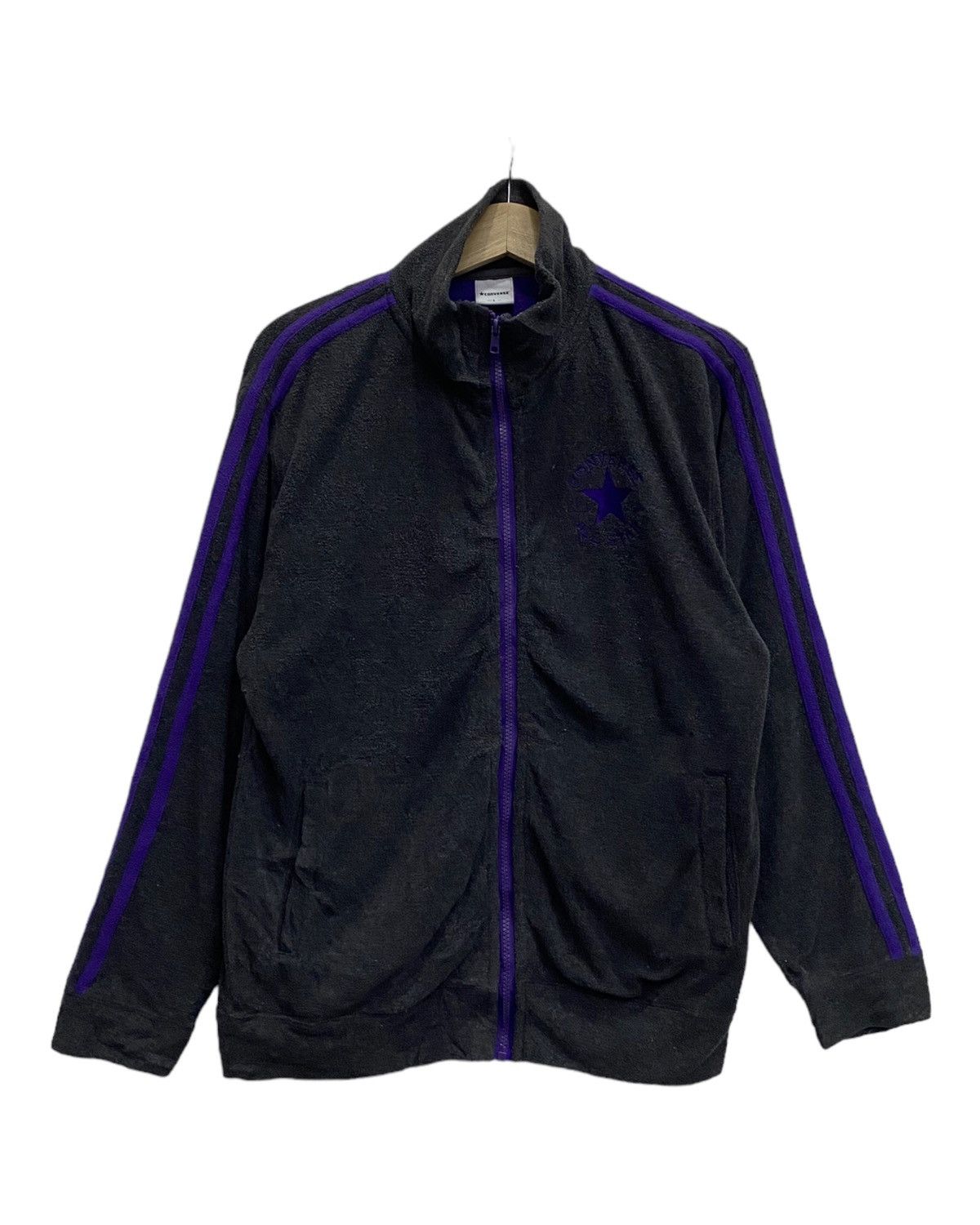 💥VINTAGE CONVERSE FLEECE TRACKTOP SWEATER