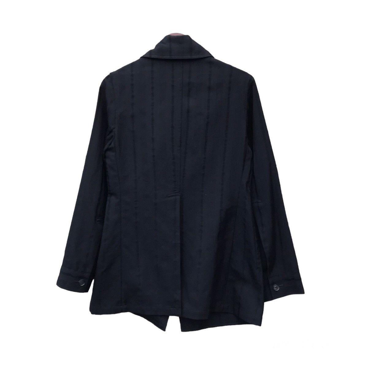 Yohji Yamamoto RARE YOHJI YAMAMOTO SHAWL COLLAR PIN-STRIPED BLACK Size US S / EU 44-46 / 1 - 5 Thumbnail