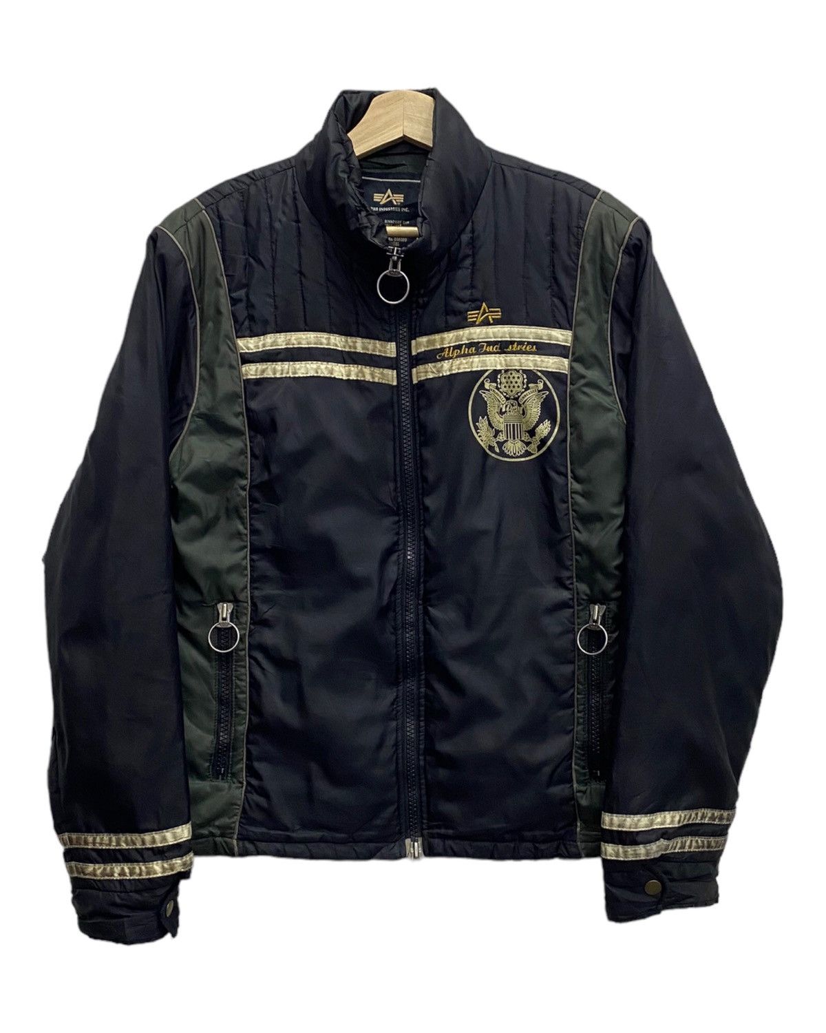Alpha Industries × Harley Davidson × Vintage 🔥VINTAGE ALPHA INDUSTRIES CAFE RACER JACKET NYLON Size US S / EU 44-46 / 1 - 1 Thumbnail