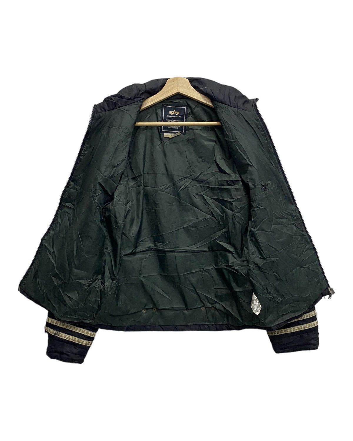 Alpha Industries × Harley Davidson × Vintage 🔥VINTAGE ALPHA INDUSTRIES CAFE RACER JACKET NYLON Size US S / EU 44-46 / 1 - 5 Thumbnail