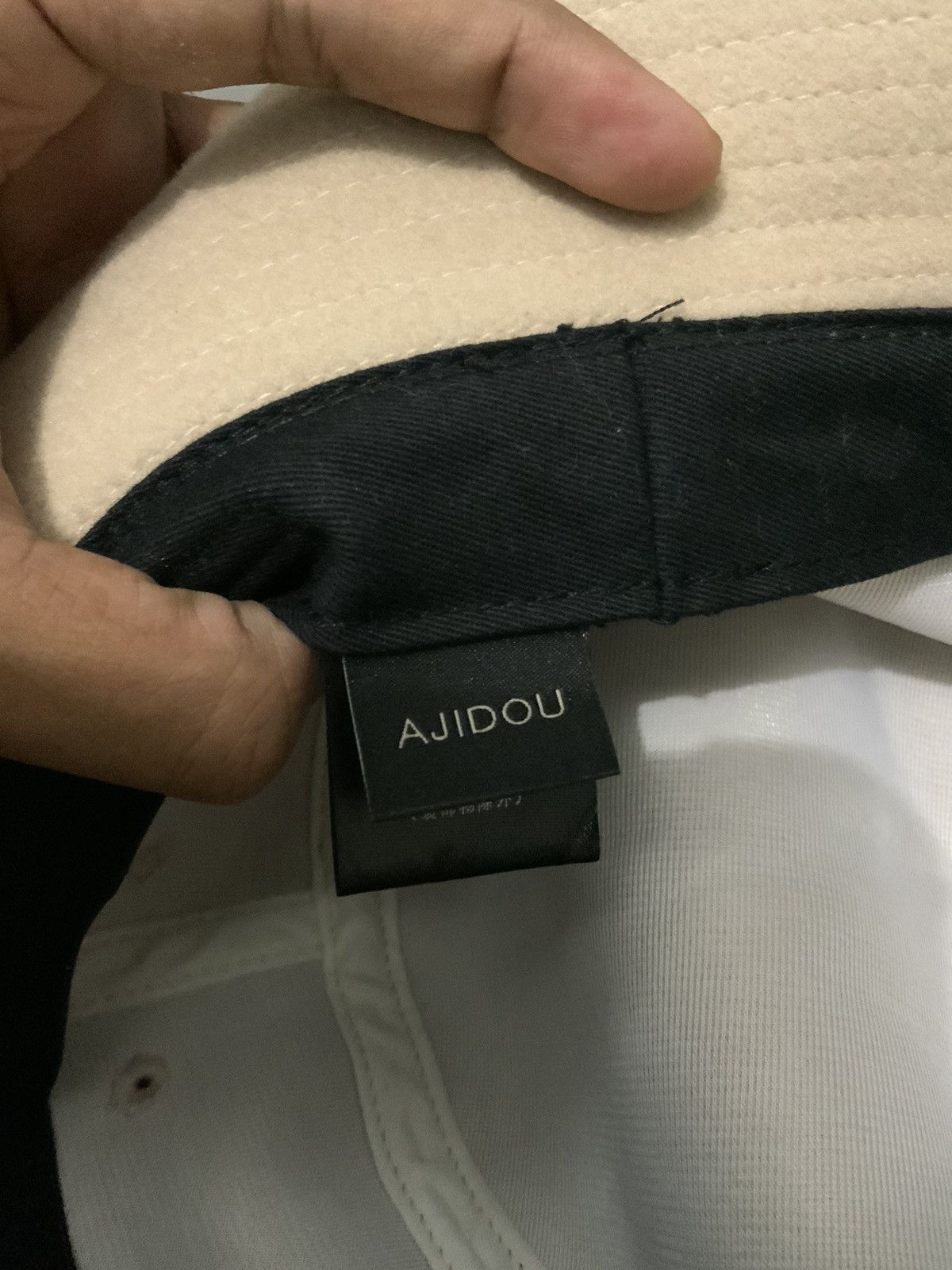 If Six Was Nine Ajidou Recover Leather Wool Bucket Hat Size ONE SIZE - 12 Thumbnail