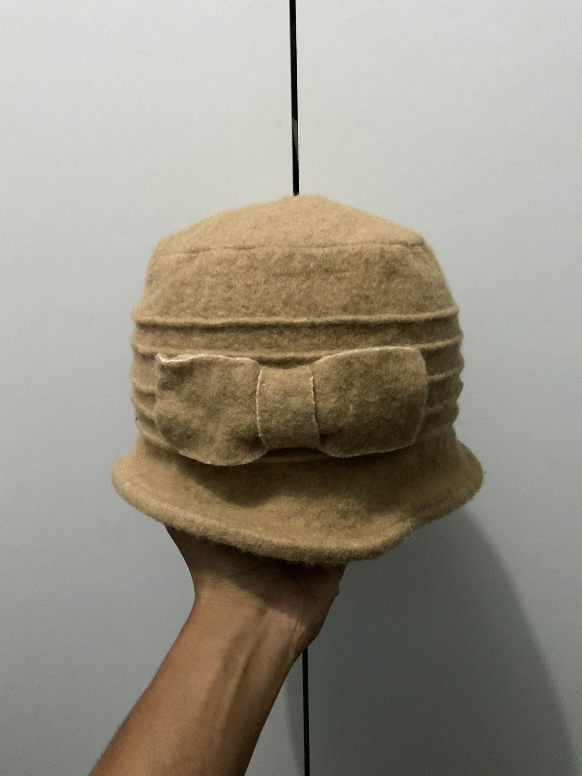 Vintage Franco Ferraro Milano Wool Made in Italy Bucket Hat Size ONE SIZE - 1 Thumbnail