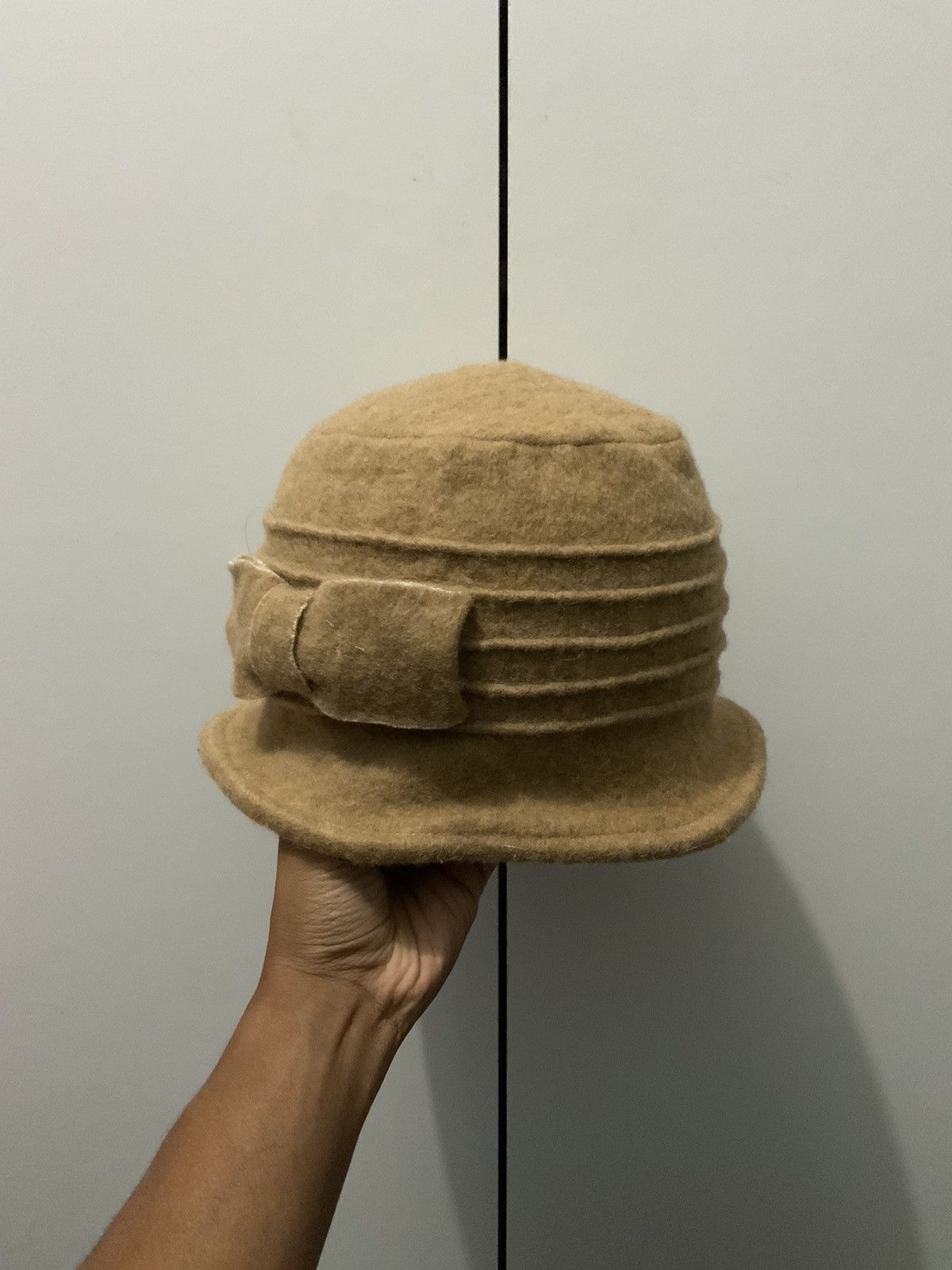 Vintage Franco Ferraro Milano Wool Made in Italy Bucket Hat Size ONE SIZE - 2 Thumbnail